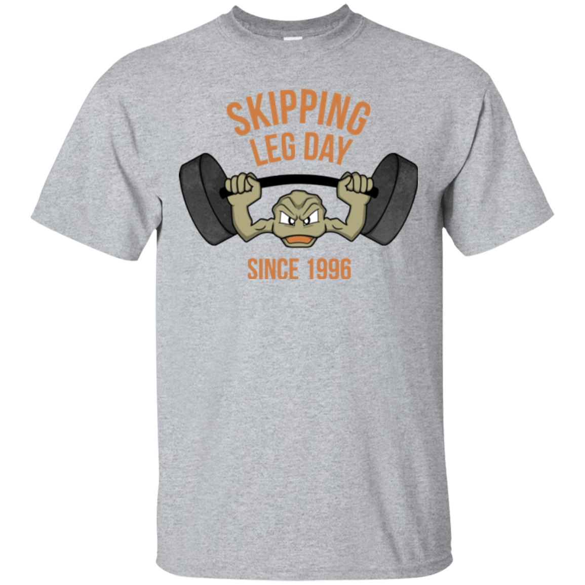 T-Shirts Sport Grey / Small Skipping Leg Day T-Shirt