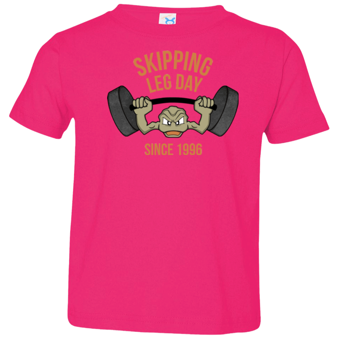 T-Shirts Hot Pink / 2T Skipping Leg Day Toddler Premium T-Shirt