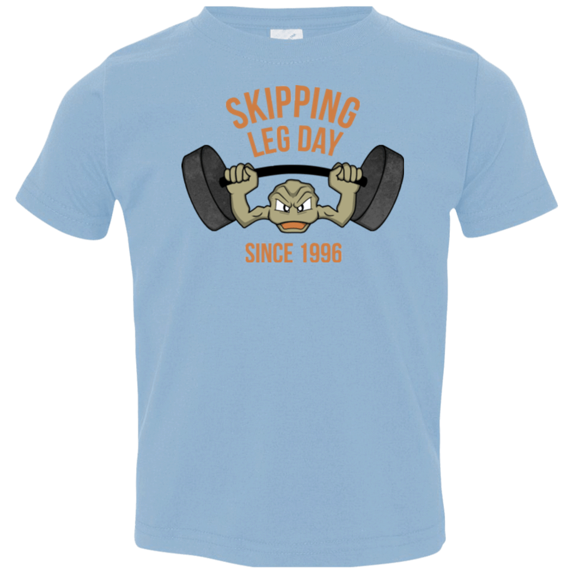 T-Shirts Light Blue / 2T Skipping Leg Day Toddler Premium T-Shirt