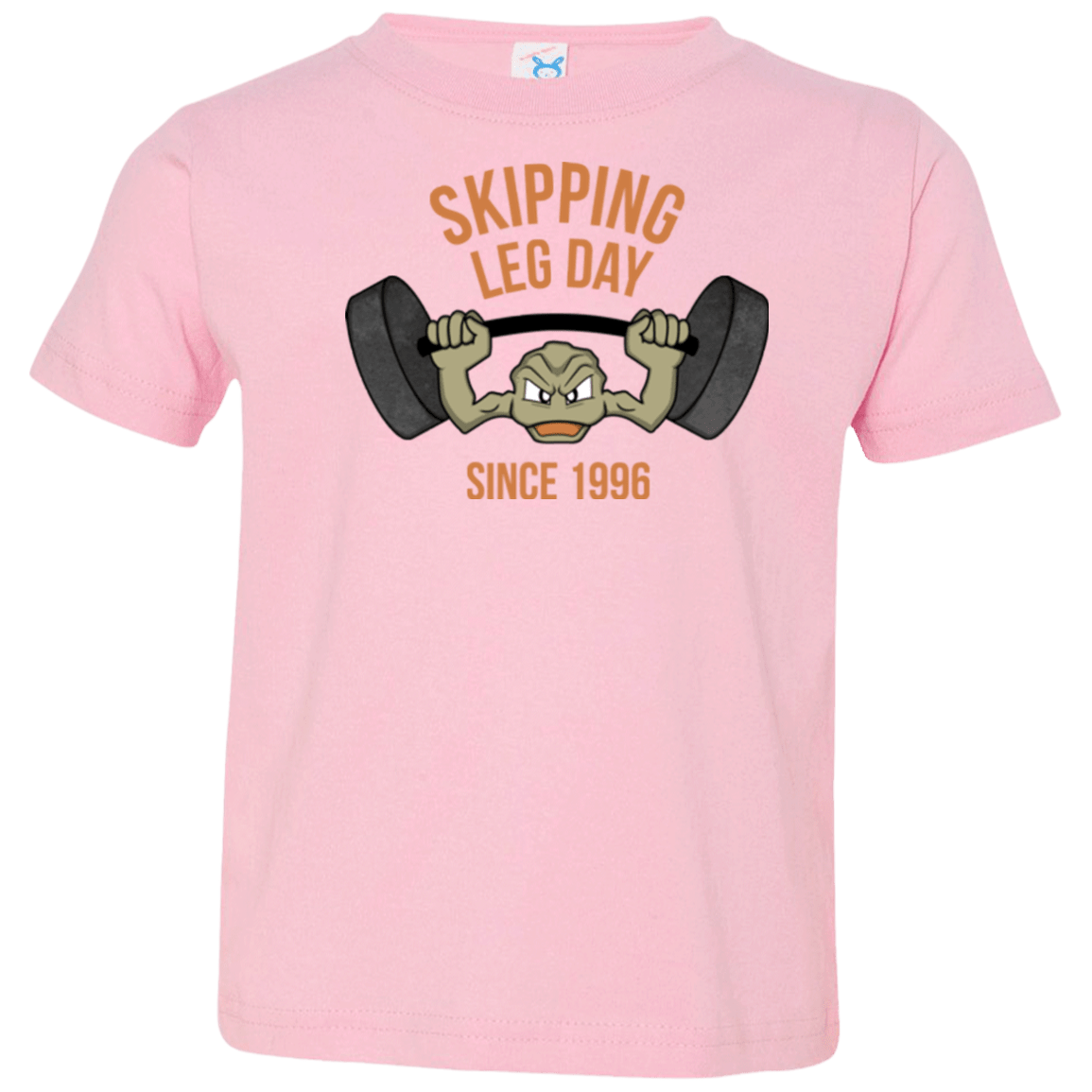 T-Shirts Pink / 2T Skipping Leg Day Toddler Premium T-Shirt