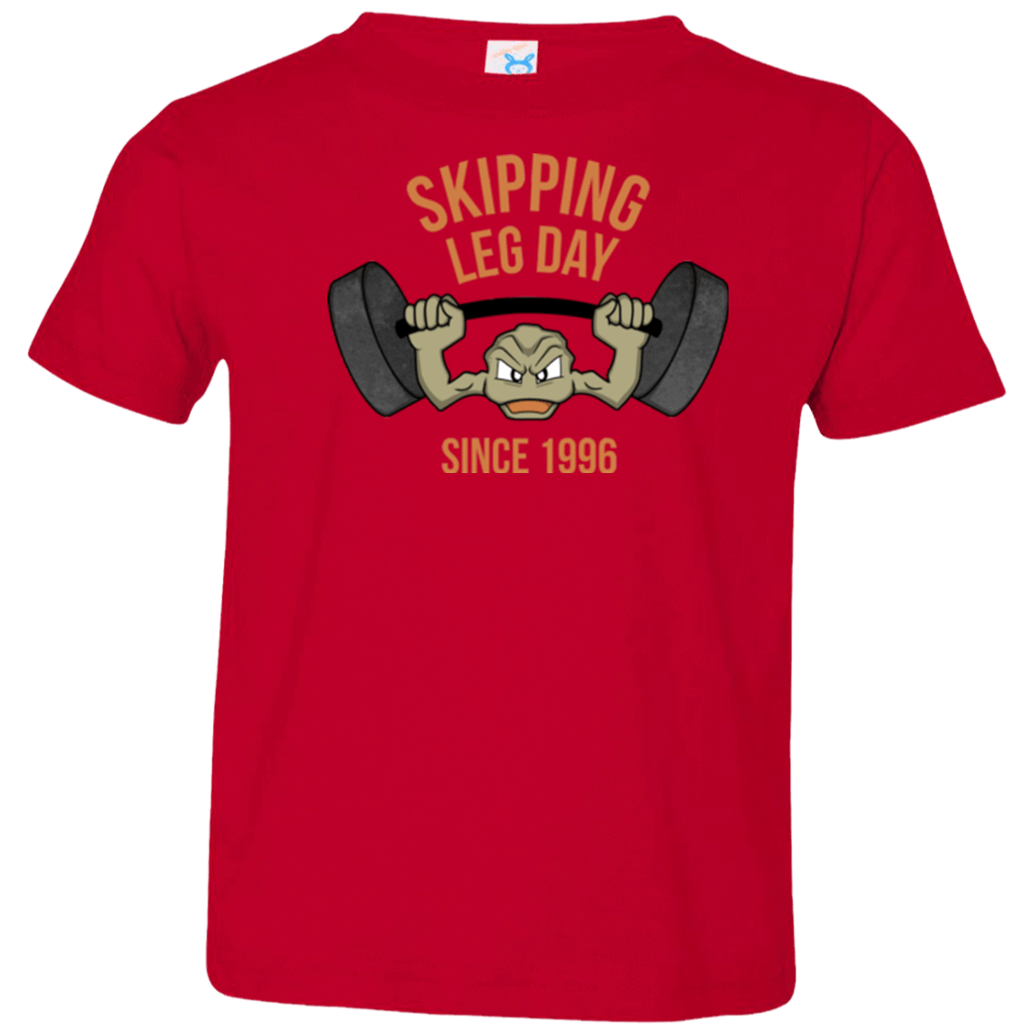 T-Shirts Red / 2T Skipping Leg Day Toddler Premium T-Shirt