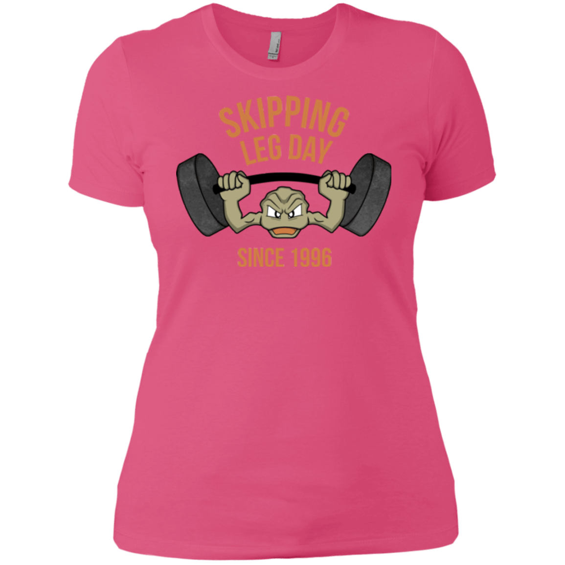 T-Shirts Hot Pink / X-Small Skipping Leg Day Women's Premium T-Shirt