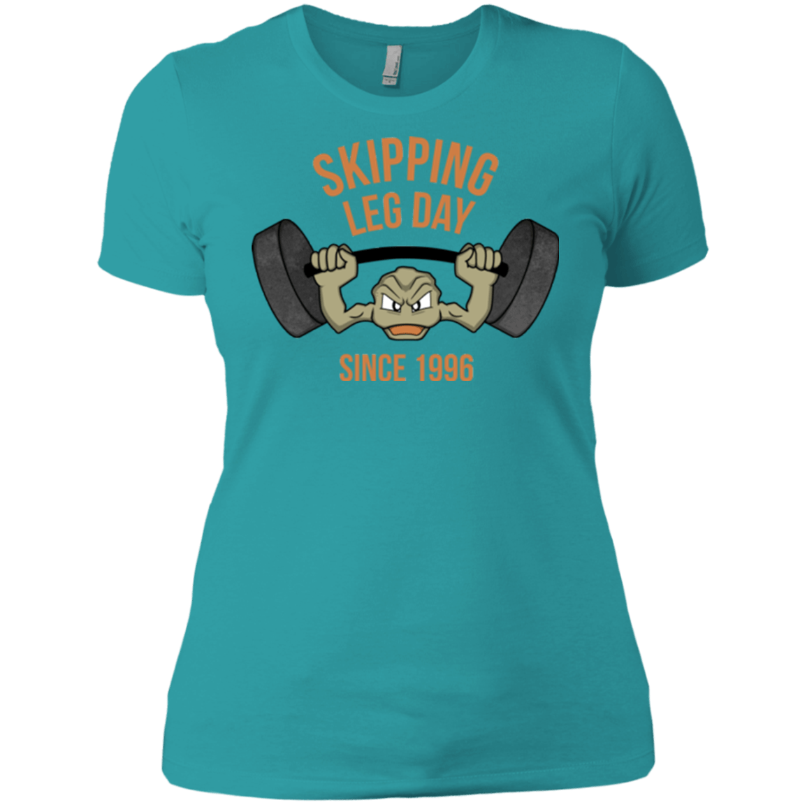 T-Shirts Tahiti Blue / X-Small Skipping Leg Day Women's Premium T-Shirt