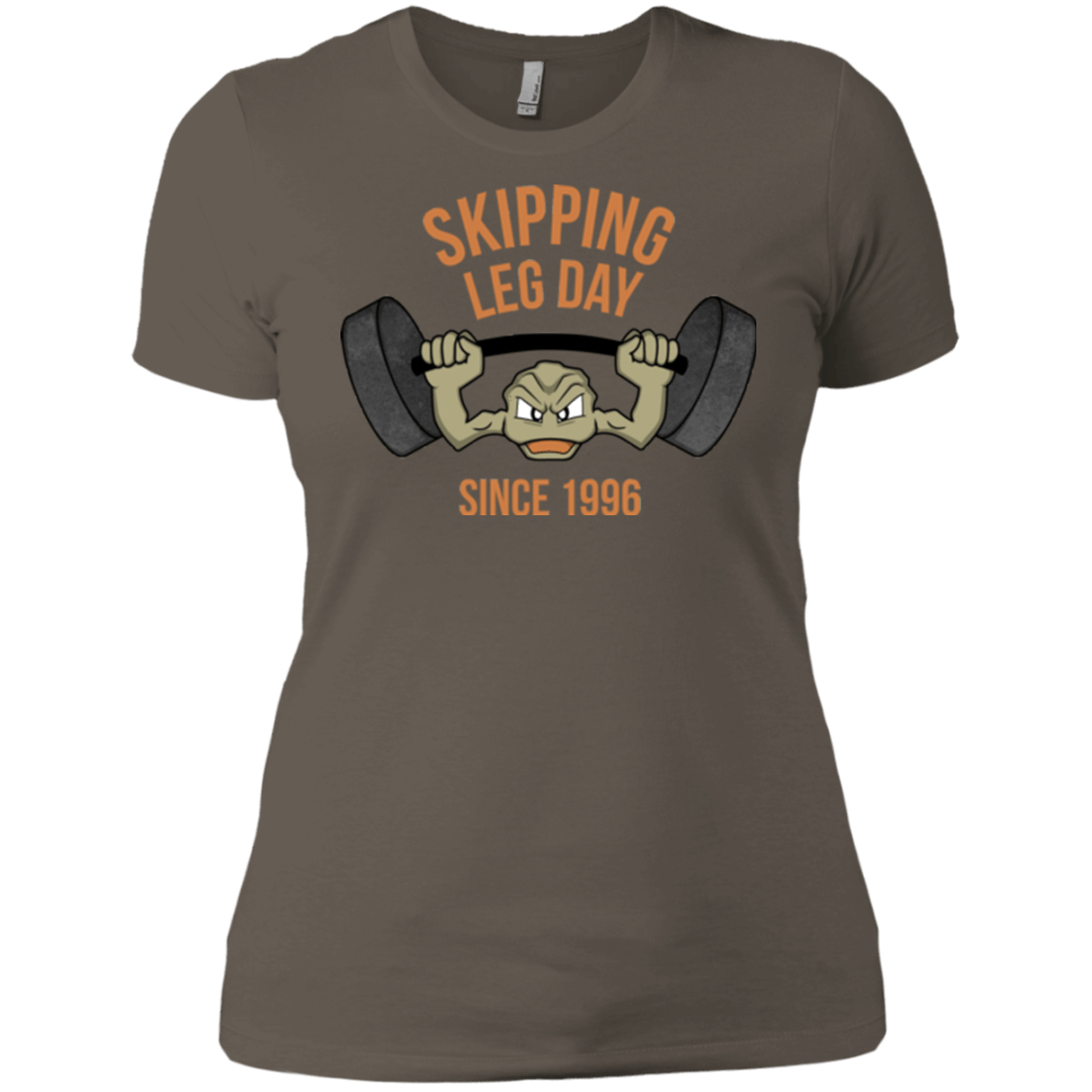 T-Shirts Warm Grey / X-Small Skipping Leg Day Women's Premium T-Shirt