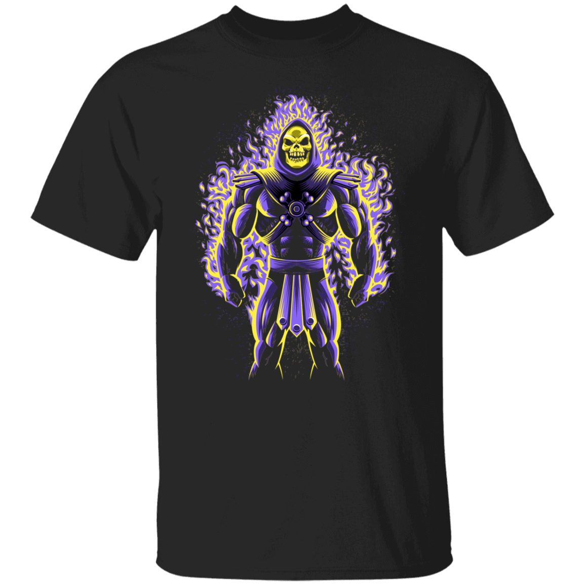 T-Shirts Black / S Skull Fire T-Shirt