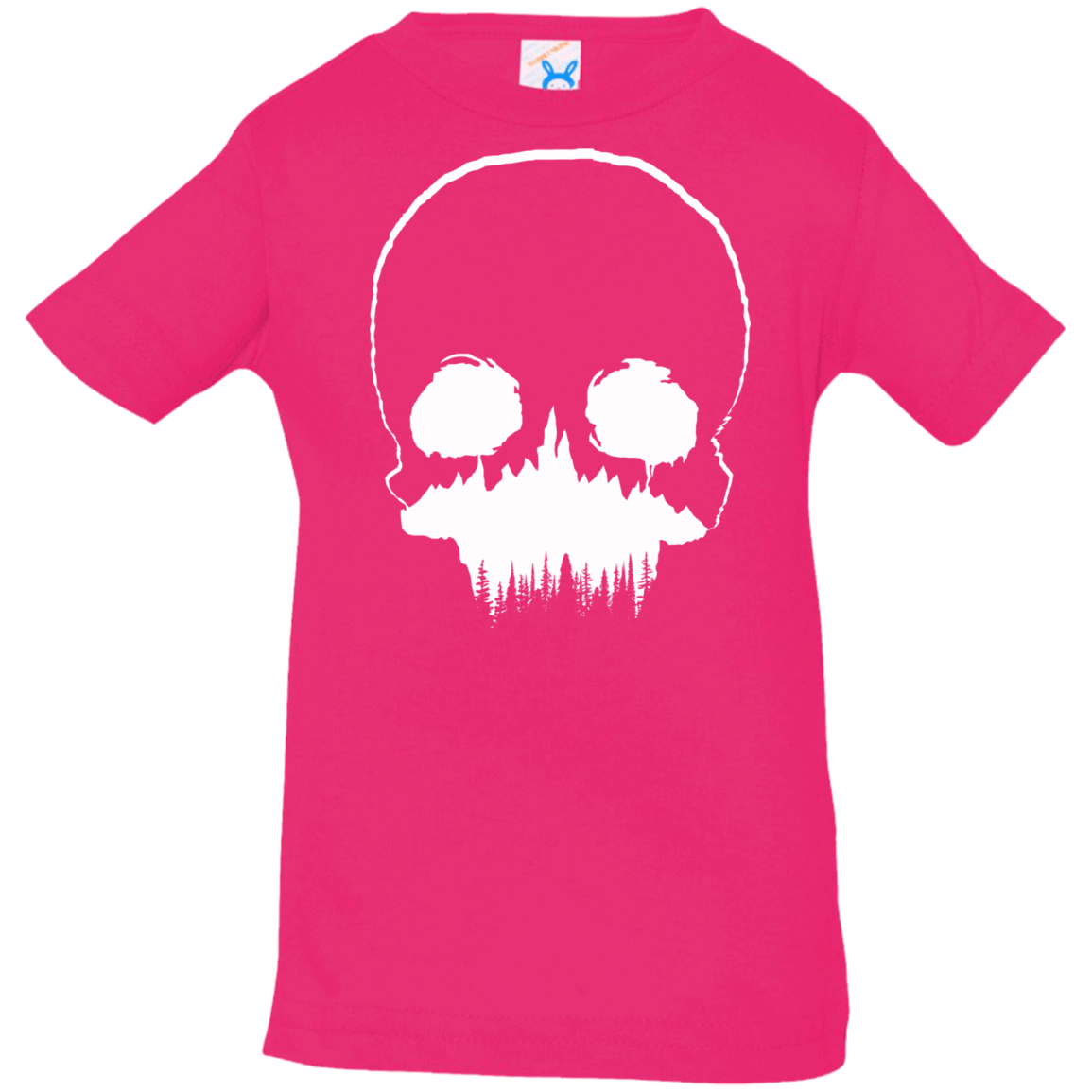 T-Shirts Hot Pink / 6 Months Skull Forest Infant Premium T-Shirt