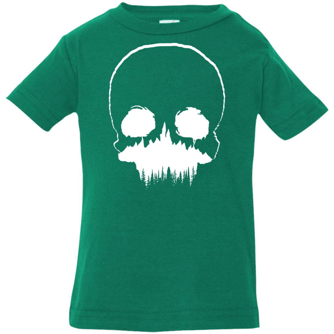 T-Shirts Kelly / 6 Months Skull Forest Infant Premium T-Shirt