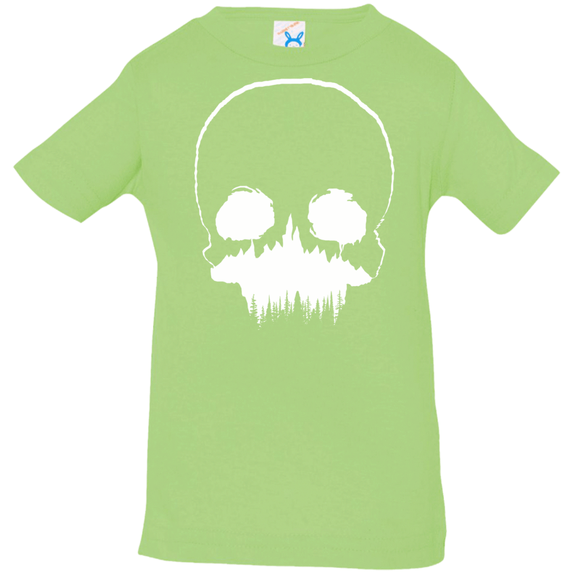 T-Shirts Key Lime / 6 Months Skull Forest Infant Premium T-Shirt