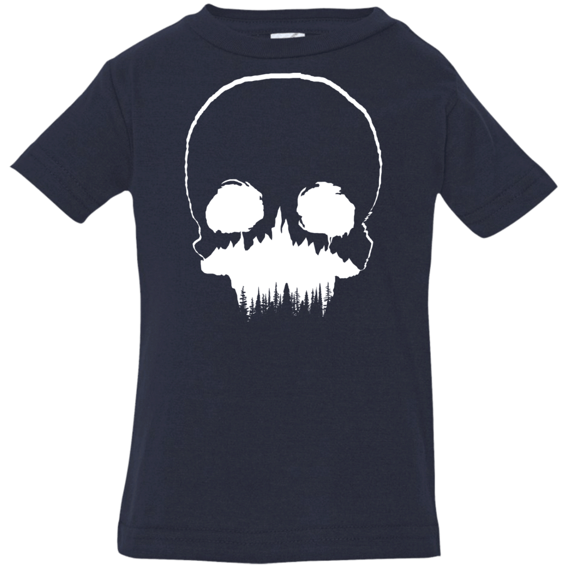 T-Shirts Navy / 6 Months Skull Forest Infant Premium T-Shirt