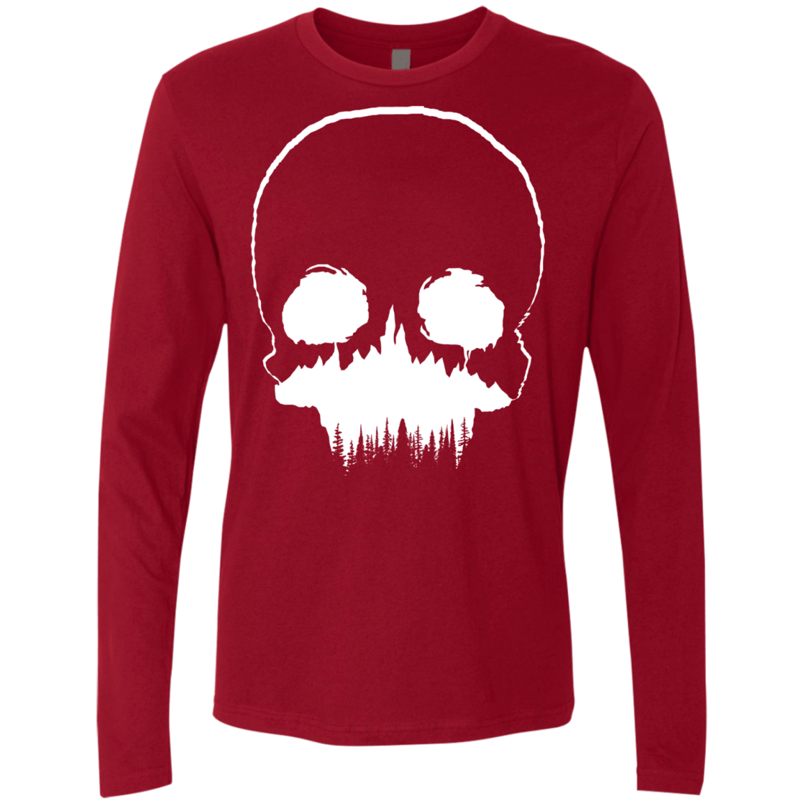 Skull Forest Men's Premium Long Sleeve