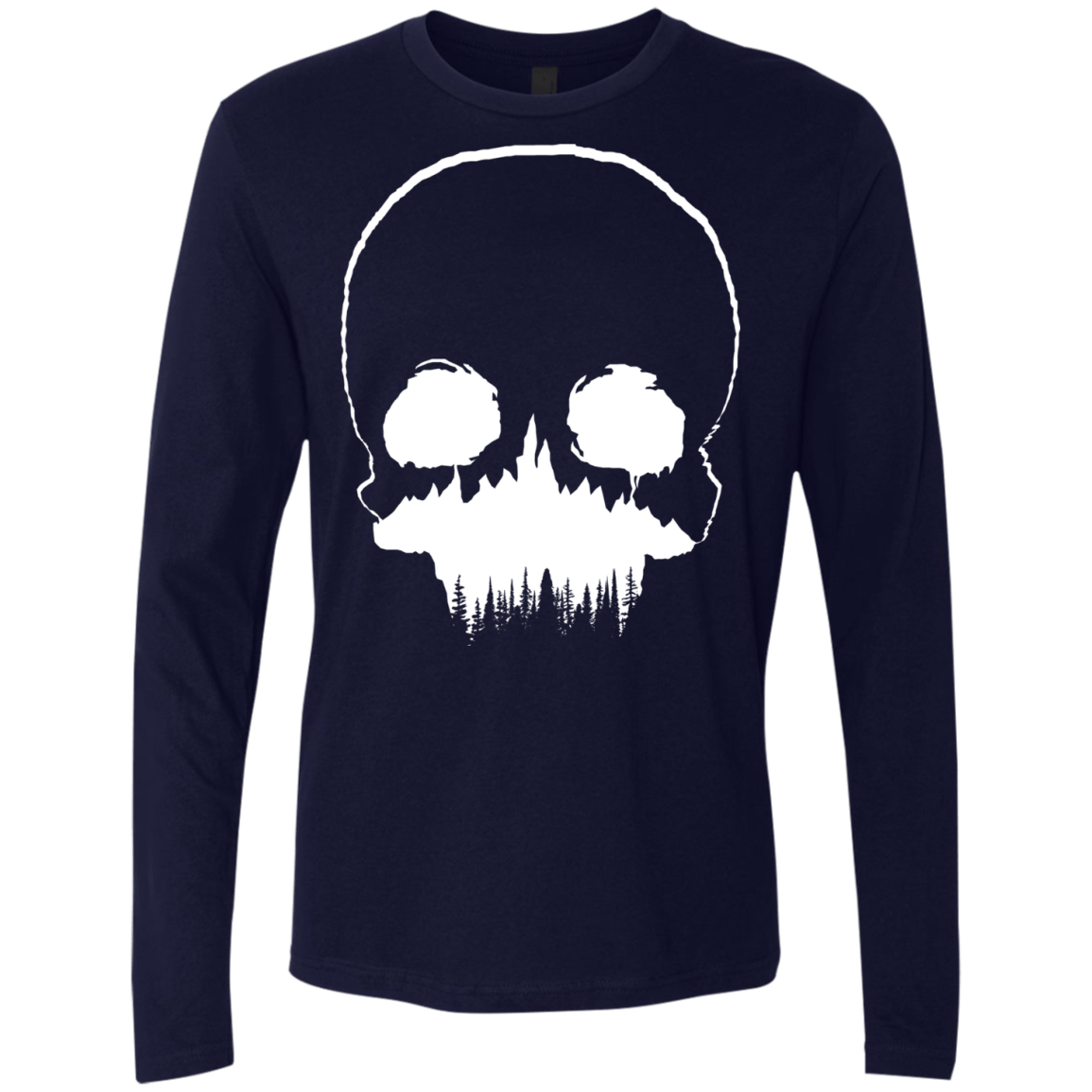 Skull Forest Men's Premium Long Sleeve