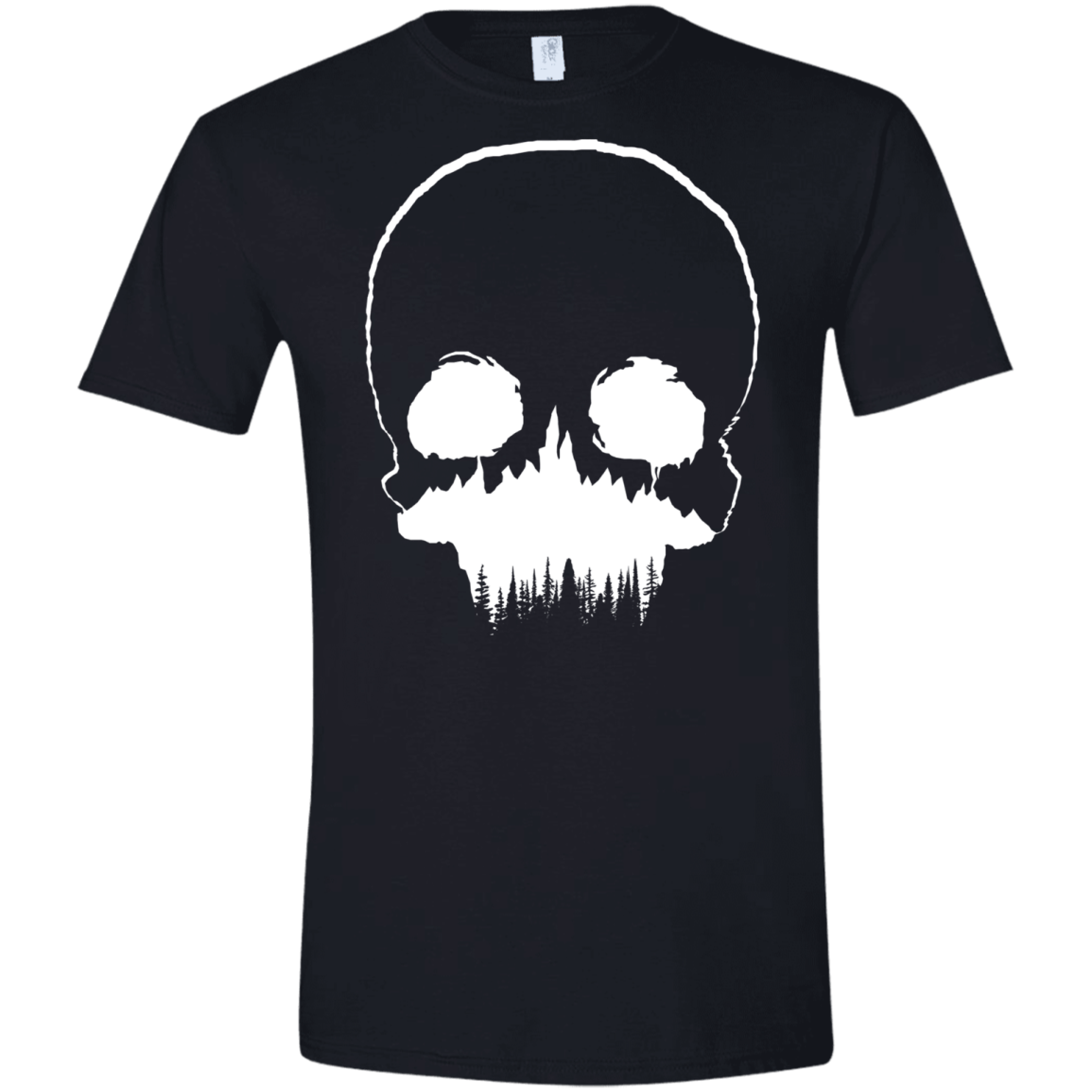 Skull Forest Men's Semi-Fitted Softstyle