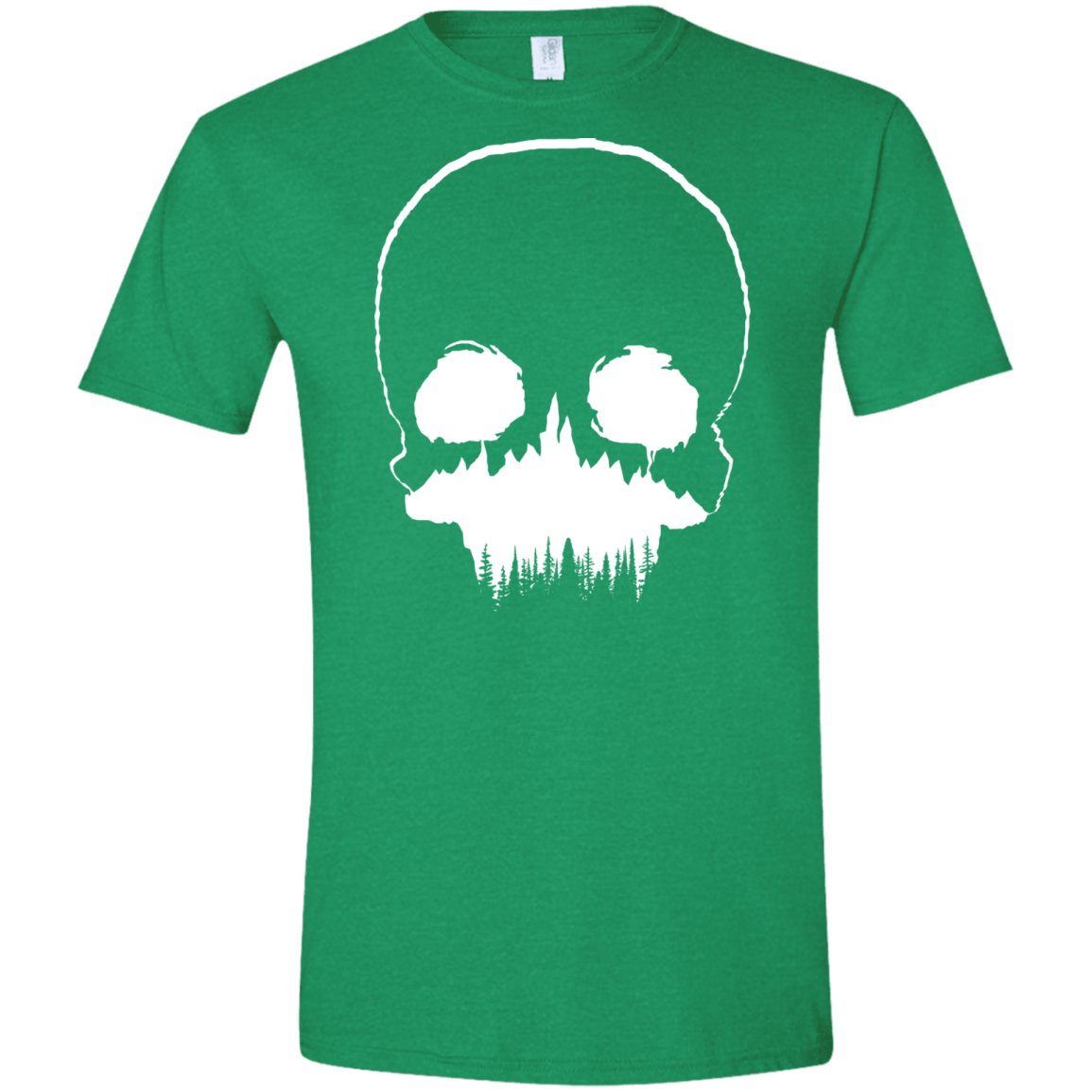 Skull Forest Men's Semi-Fitted Softstyle