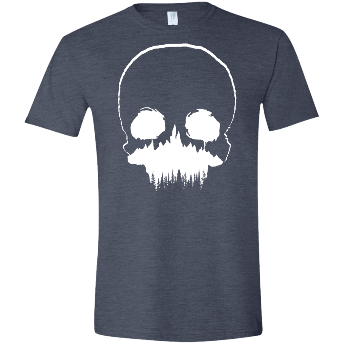 Skull Forest Men's Semi-Fitted Softstyle