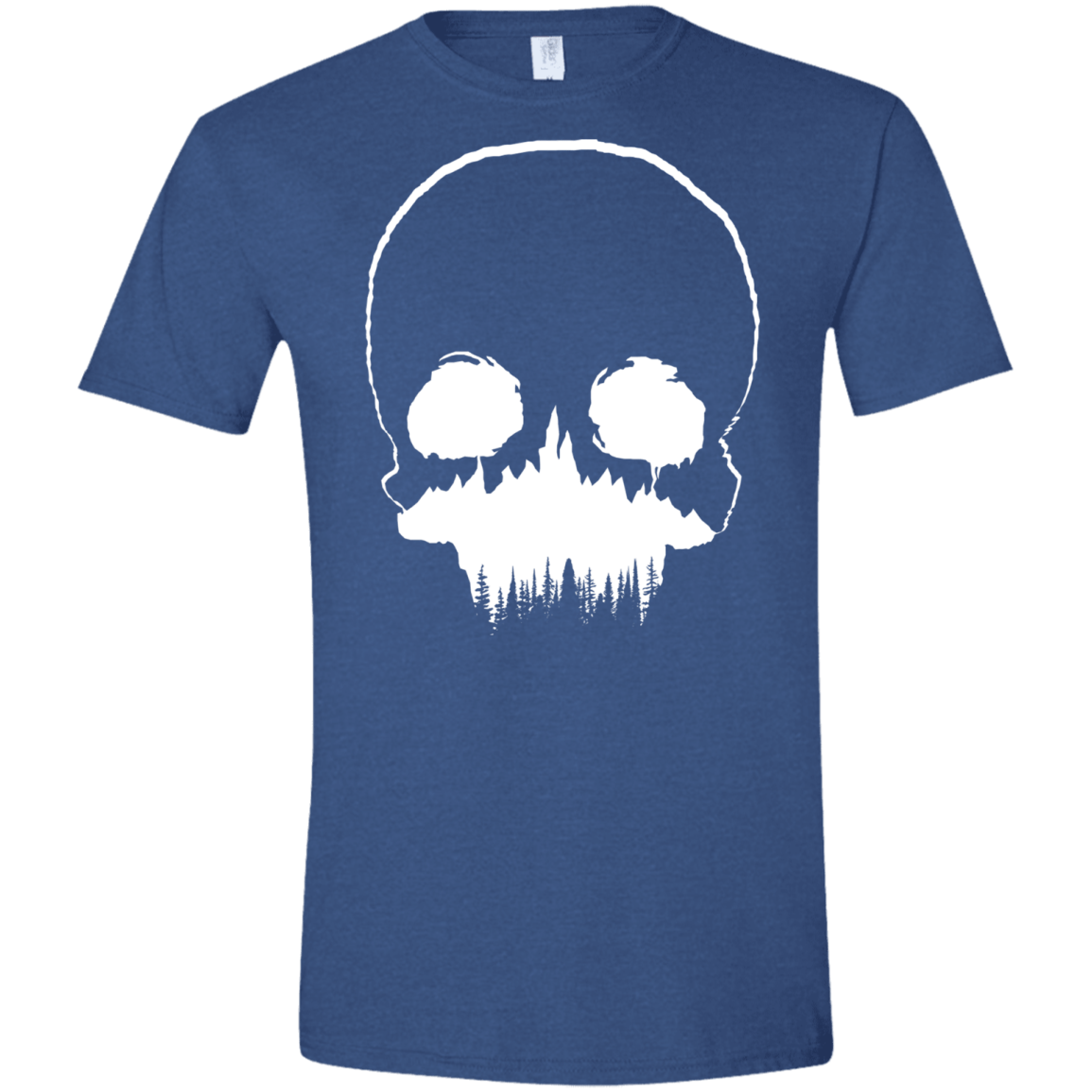 Skull Forest Men's Semi-Fitted Softstyle