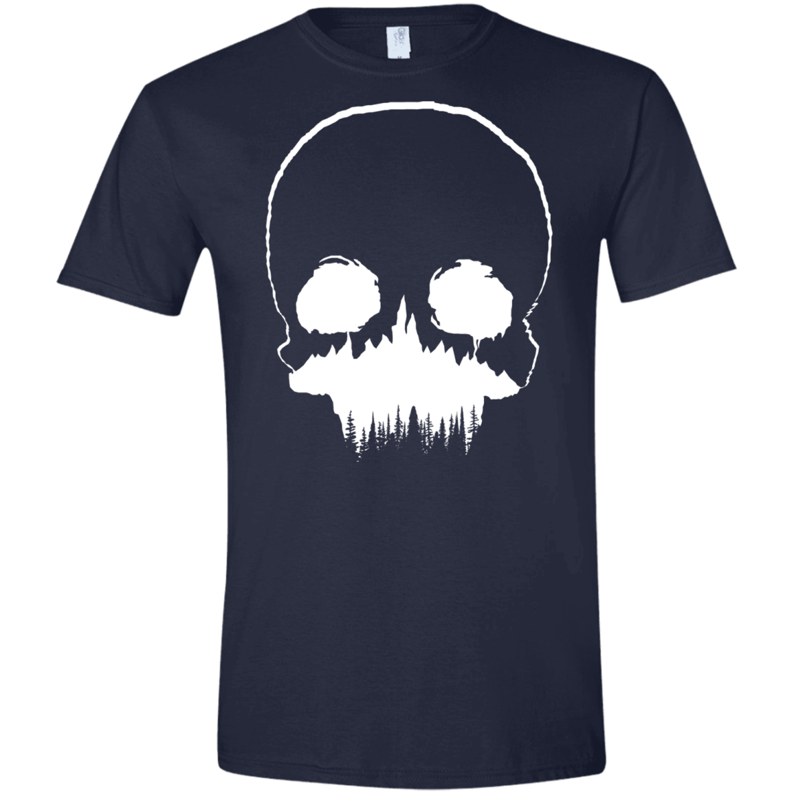 Skull Forest Men's Semi-Fitted Softstyle