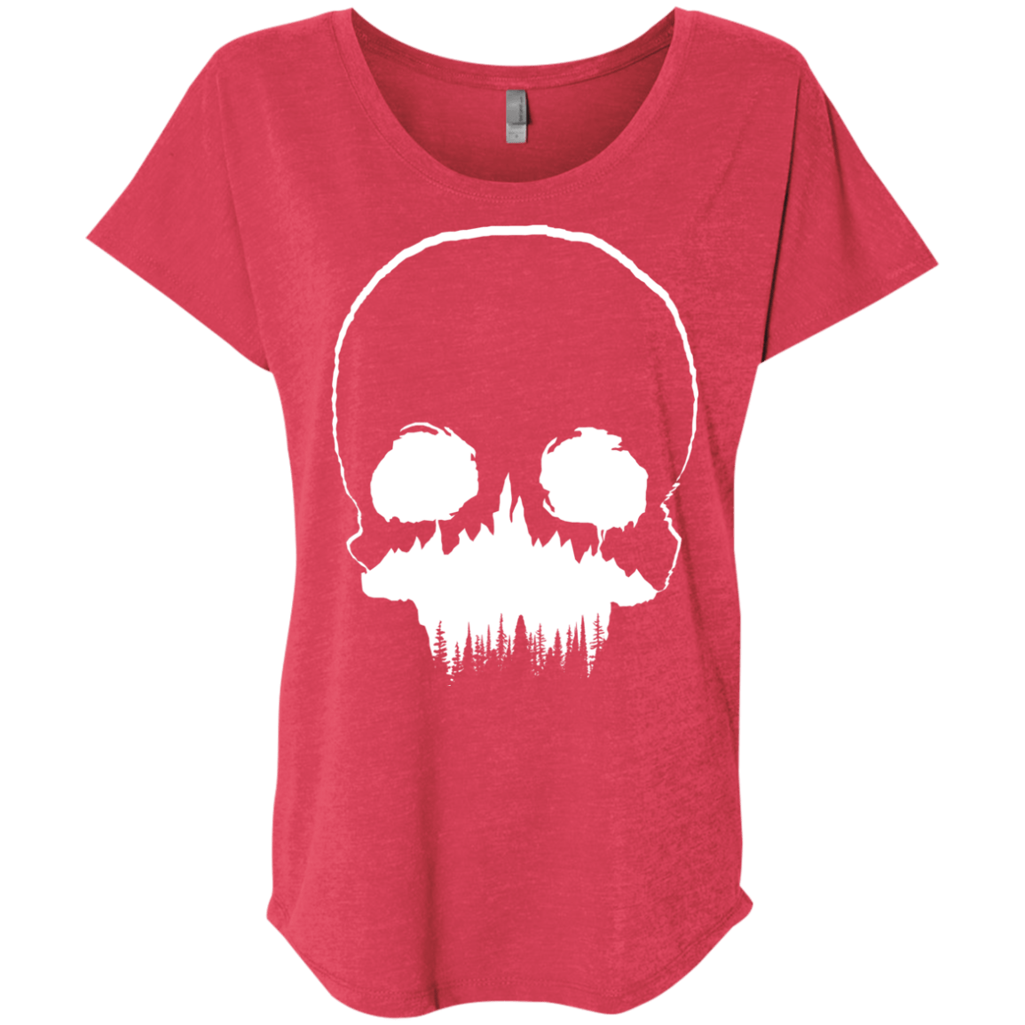Skull Forest Triblend Dolman Sleeve