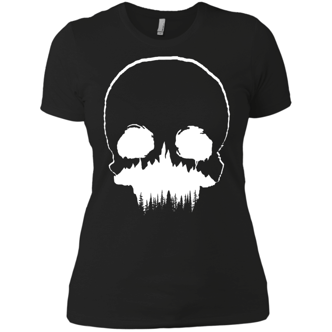 T-Shirts Black / X-Small Skull Forest Women's Premium T-Shirt