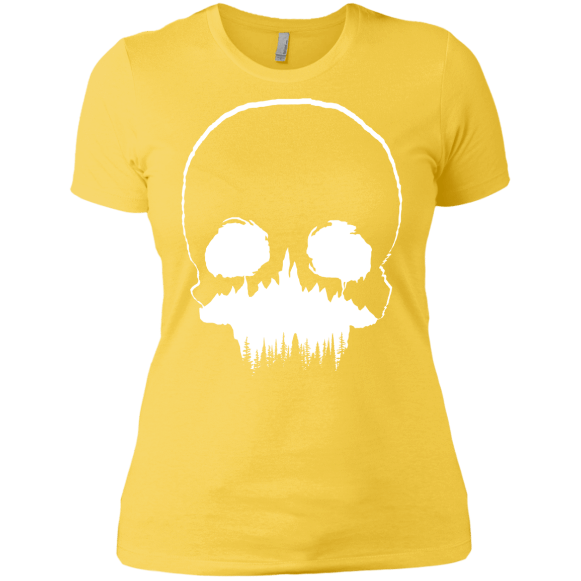 T-Shirts Vibrant Yellow / X-Small Skull Forest Women's Premium T-Shirt