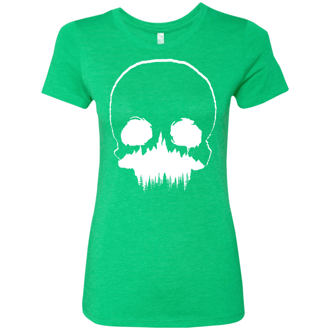 T-Shirts Envy / S Skull Forest Women's Triblend T-Shirt