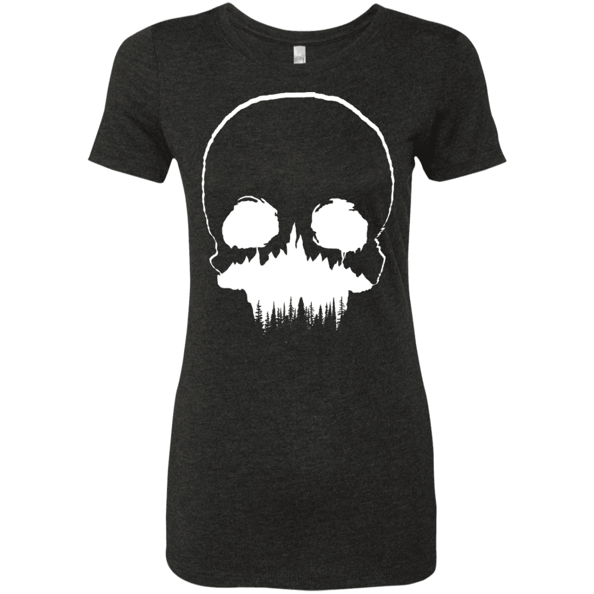 T-Shirts Vintage Black / S Skull Forest Women's Triblend T-Shirt