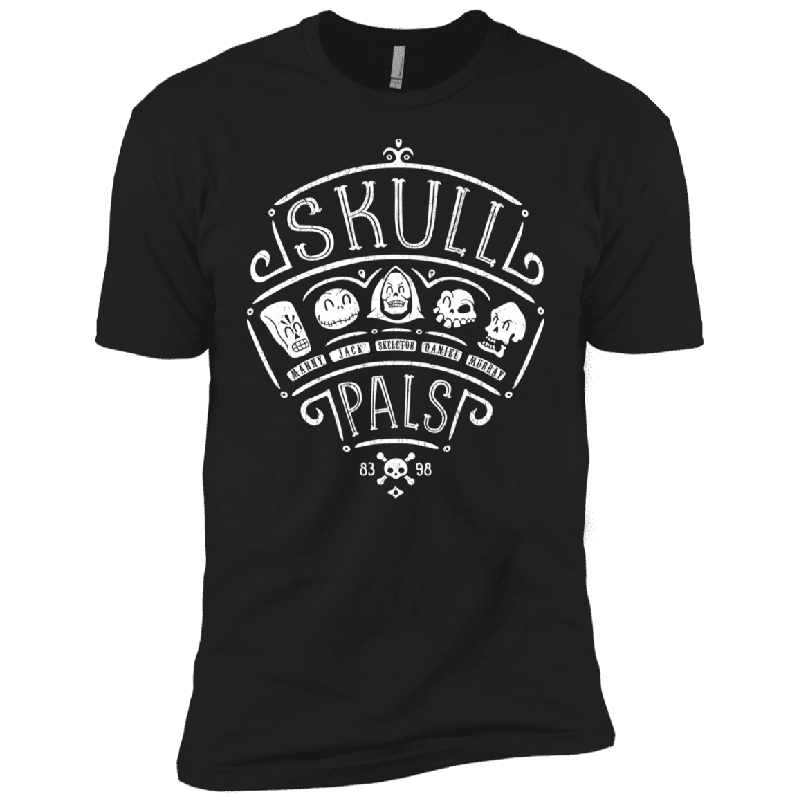 T-Shirts Black / YXS Skull Pals Boys Premium T-Shirt