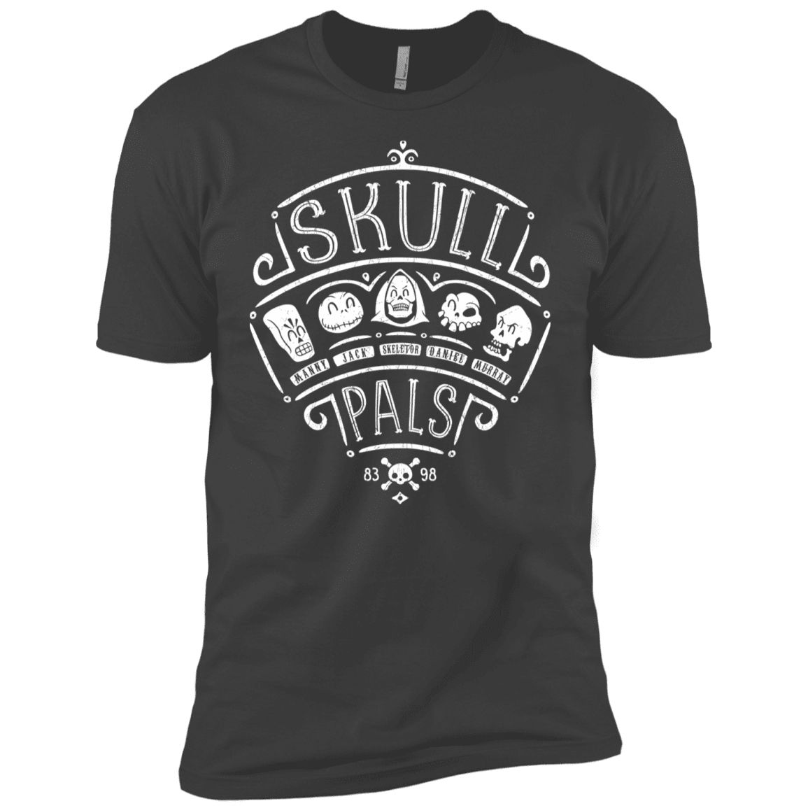 T-Shirts Heavy Metal / YXS Skull Pals Boys Premium T-Shirt
