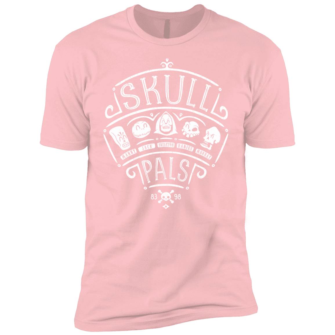 T-Shirts Light Pink / YXS Skull Pals Boys Premium T-Shirt