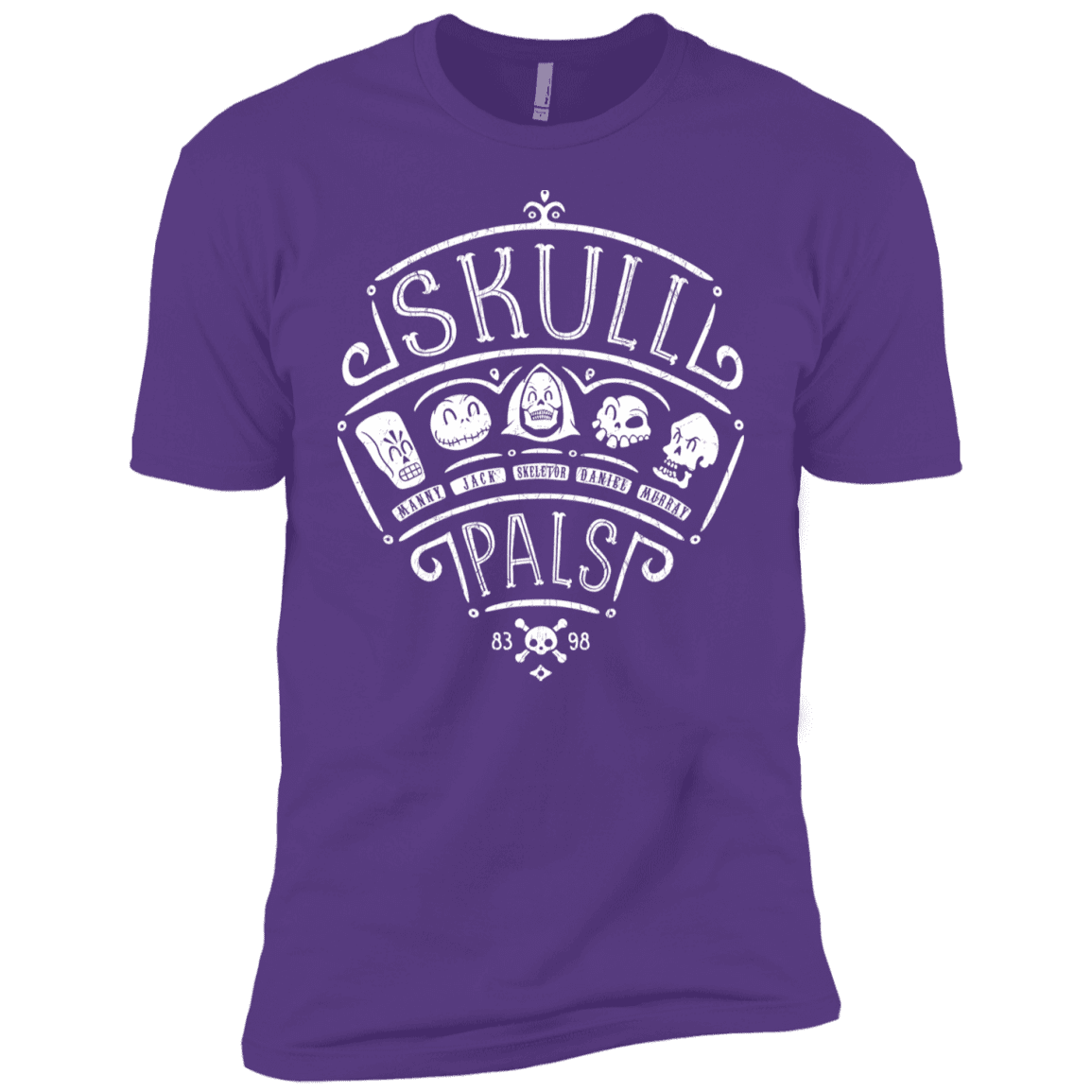 T-Shirts Purple Rush / YXS Skull Pals Boys Premium T-Shirt