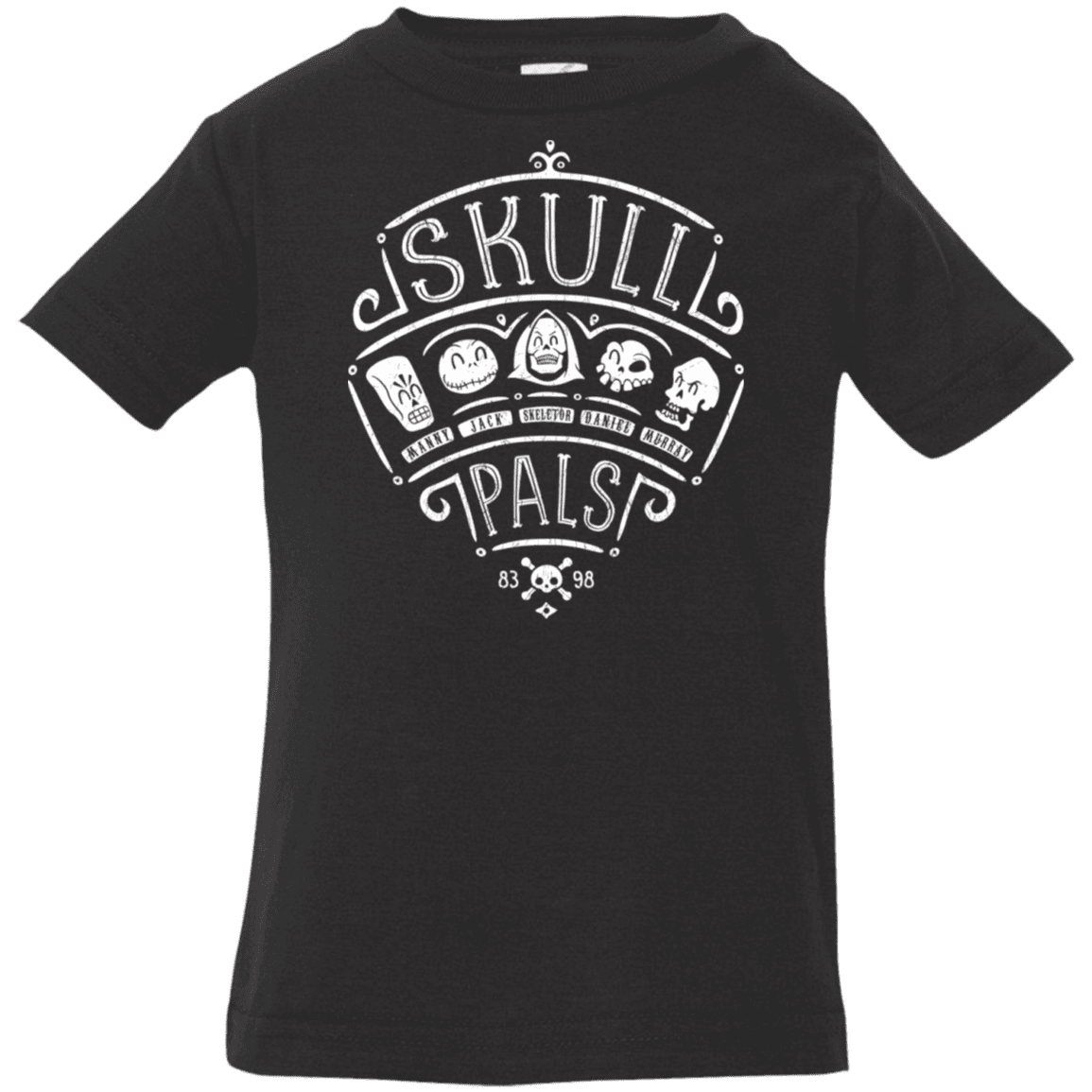 T-Shirts Black / 6 Months Skull Pals Infant Premium T-Shirt