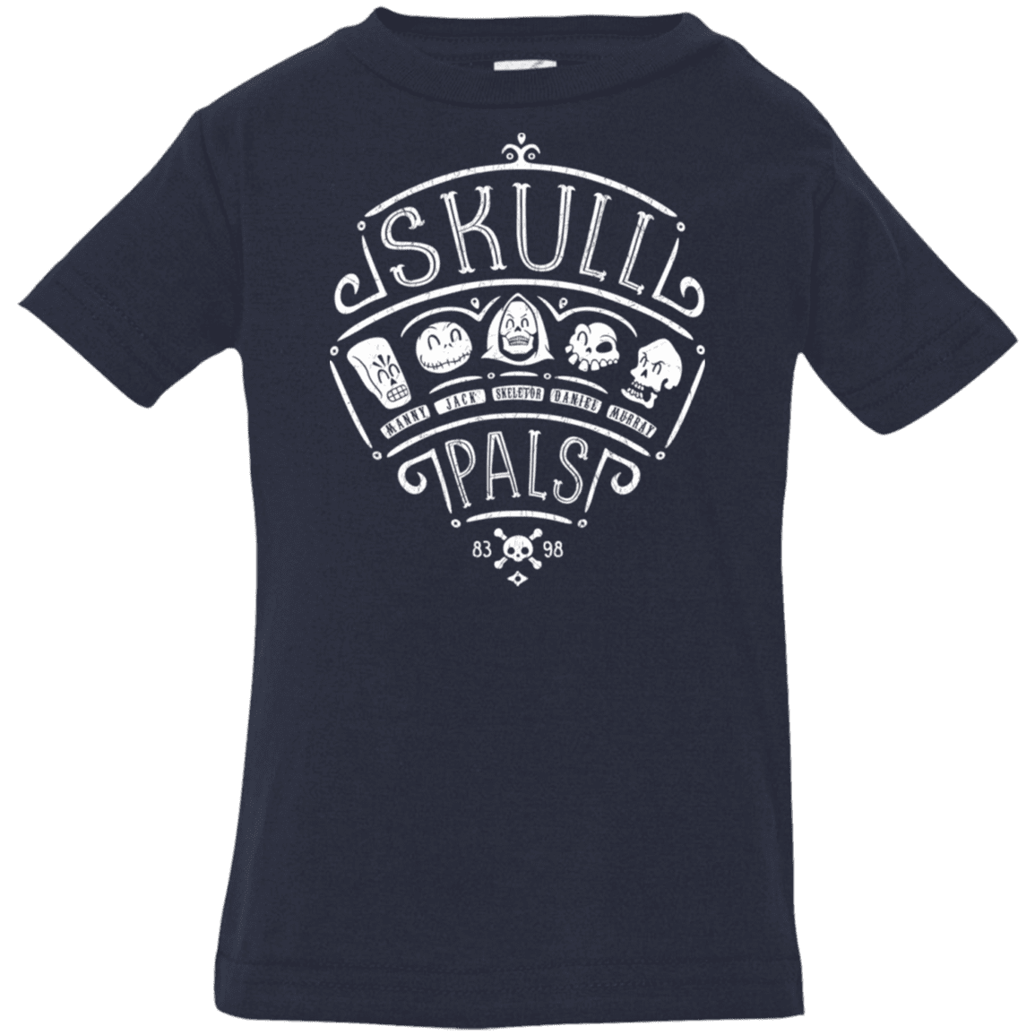 T-Shirts Navy / 6 Months Skull Pals Infant Premium T-Shirt