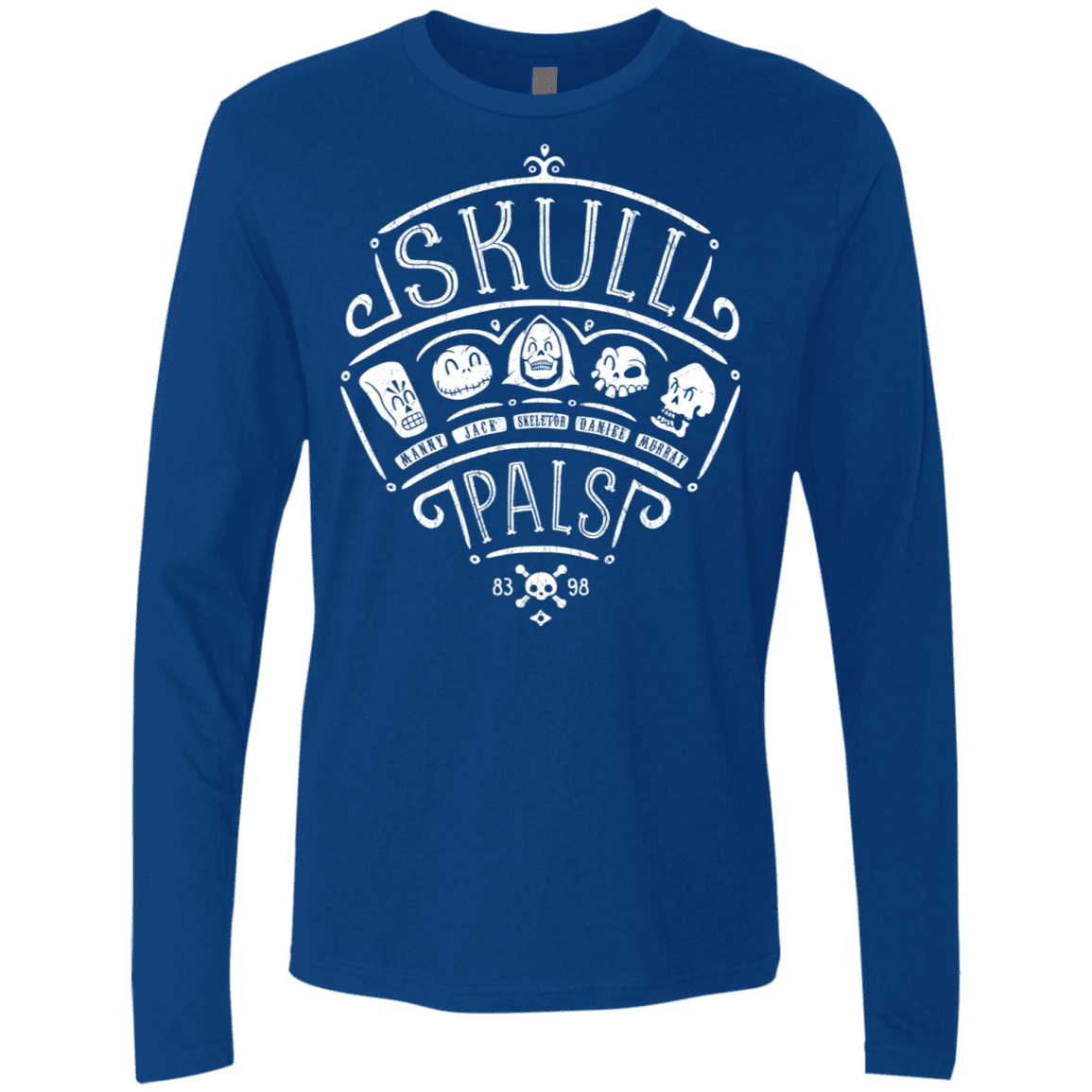 T-Shirts Royal / S Skull Pals Men's Premium Long Sleeve