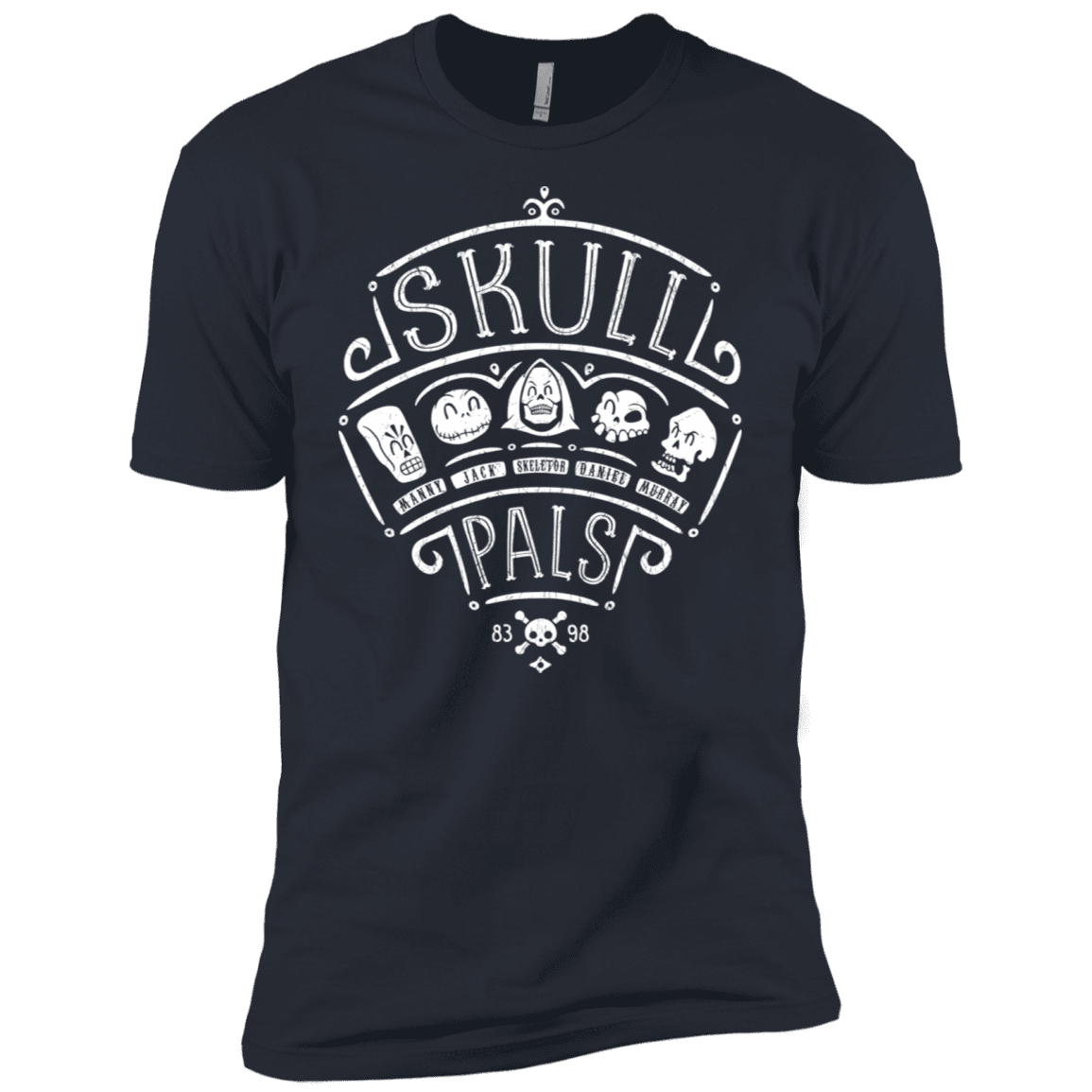 T-Shirts Indigo / X-Small Skull Pals Men's Premium T-Shirt