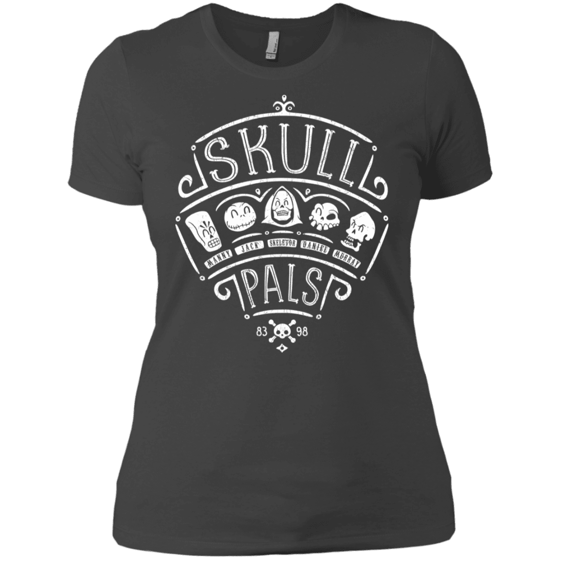 T-Shirts Heavy Metal / X-Small Skull Pals Women's Premium T-Shirt