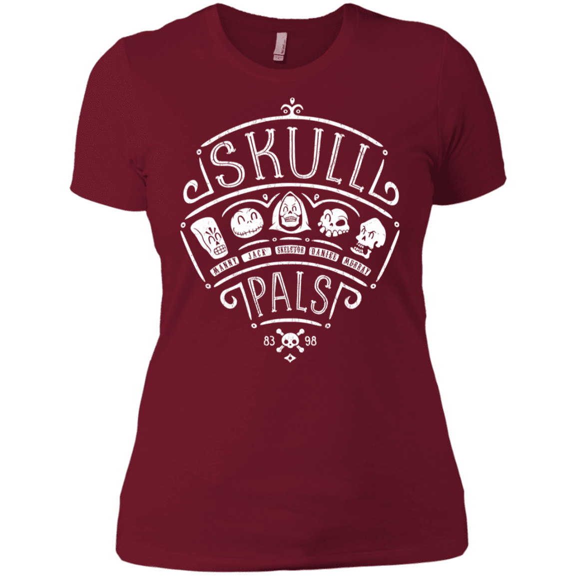 T-Shirts Scarlet / X-Small Skull Pals Women's Premium T-Shirt