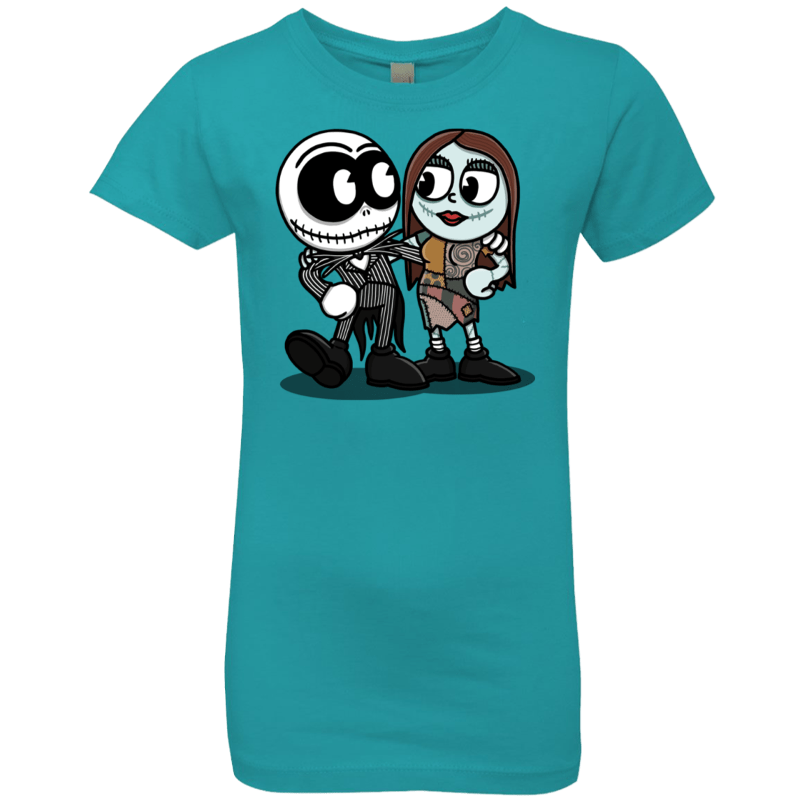 T-Shirts Tahiti Blue / YXS Skullhead Girls Premium T-Shirt