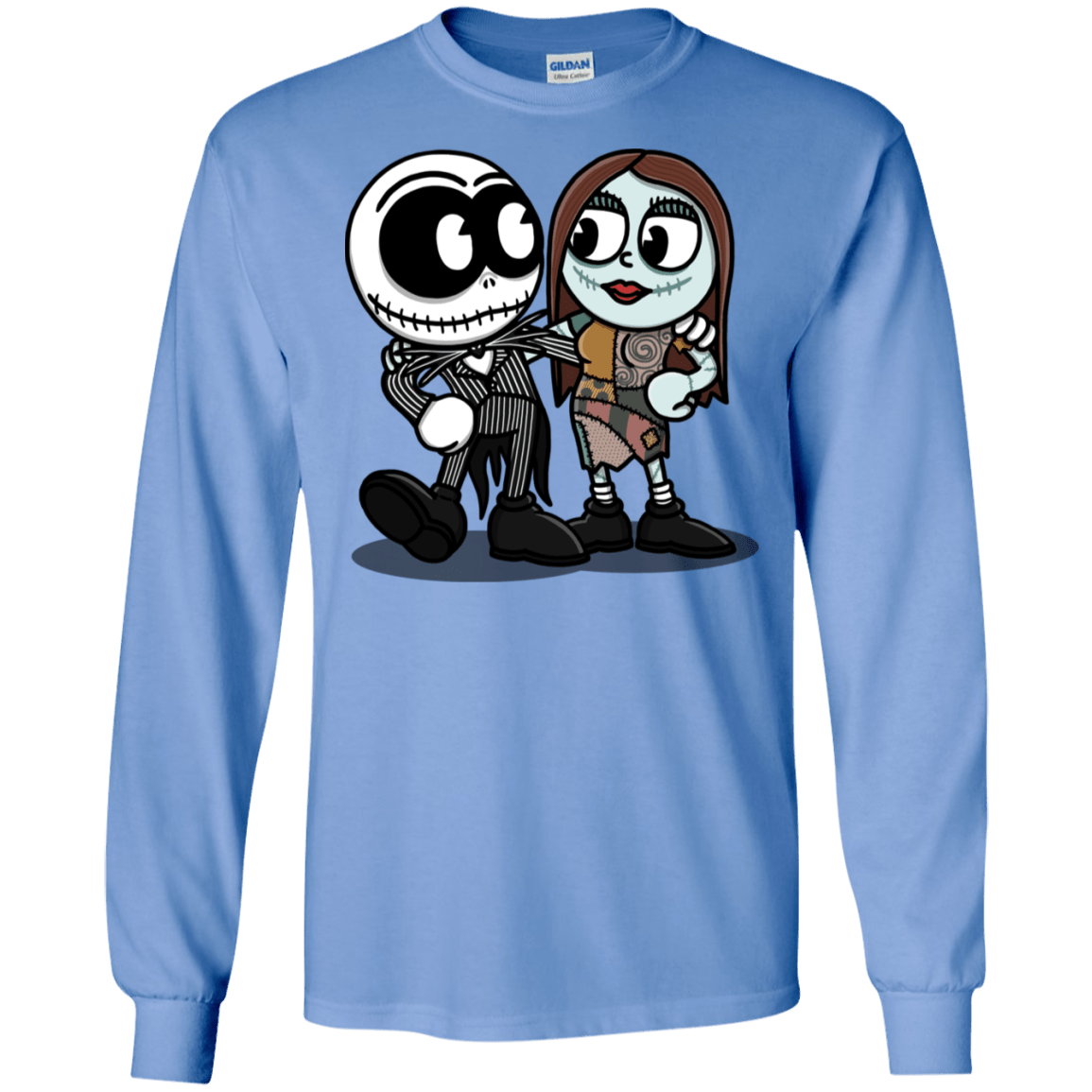T-Shirts Carolina Blue / S Skullhead Men's Long Sleeve T-Shirt