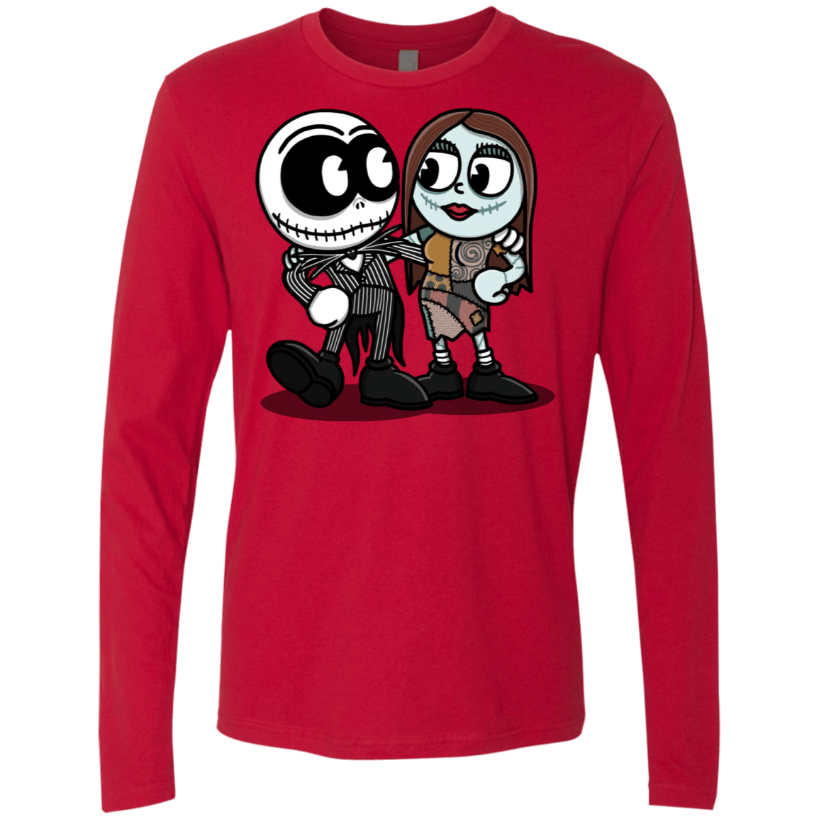 T-Shirts Red / S Skullhead Men's Premium Long Sleeve