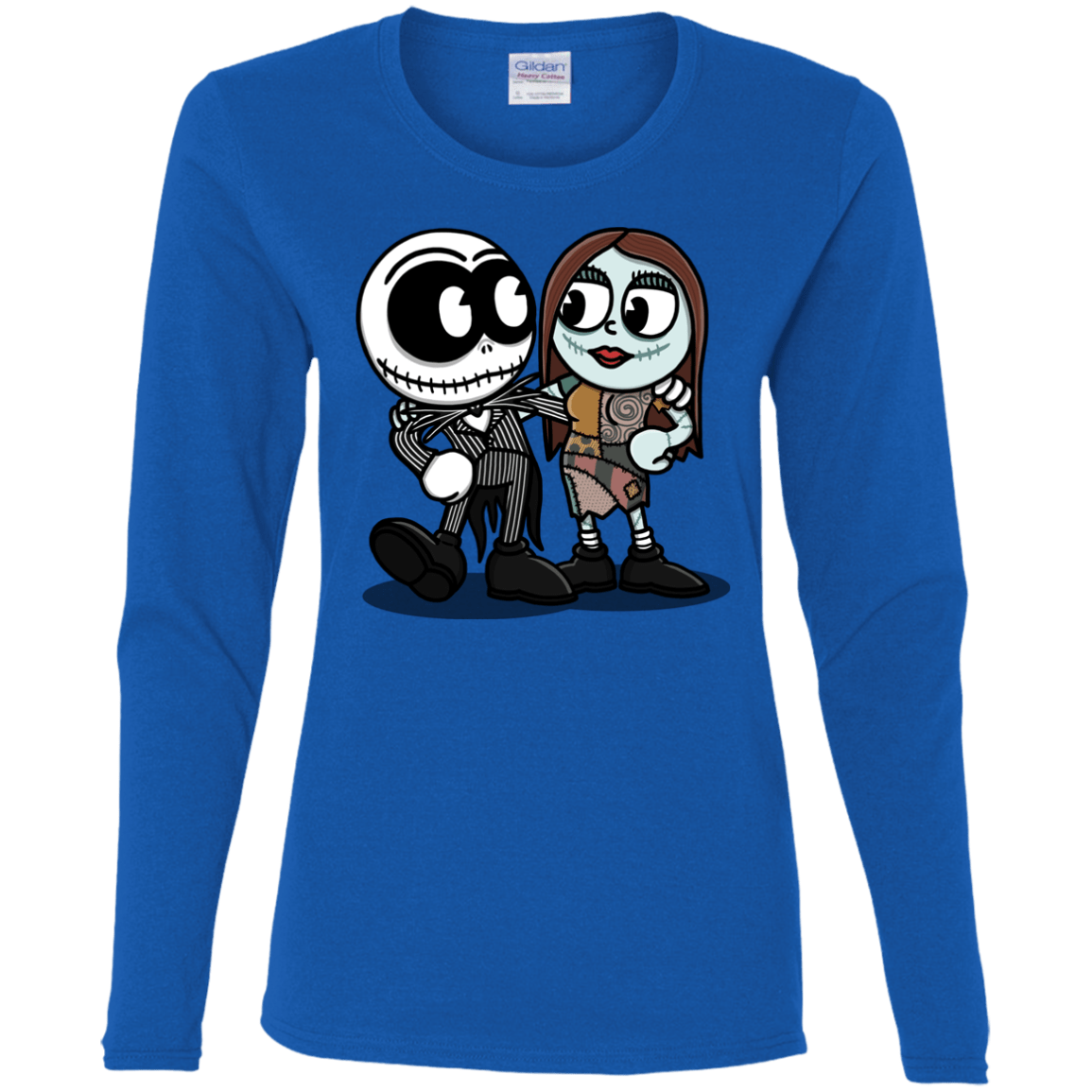 T-Shirts Royal / S Skullhead Women's Long Sleeve T-Shirt