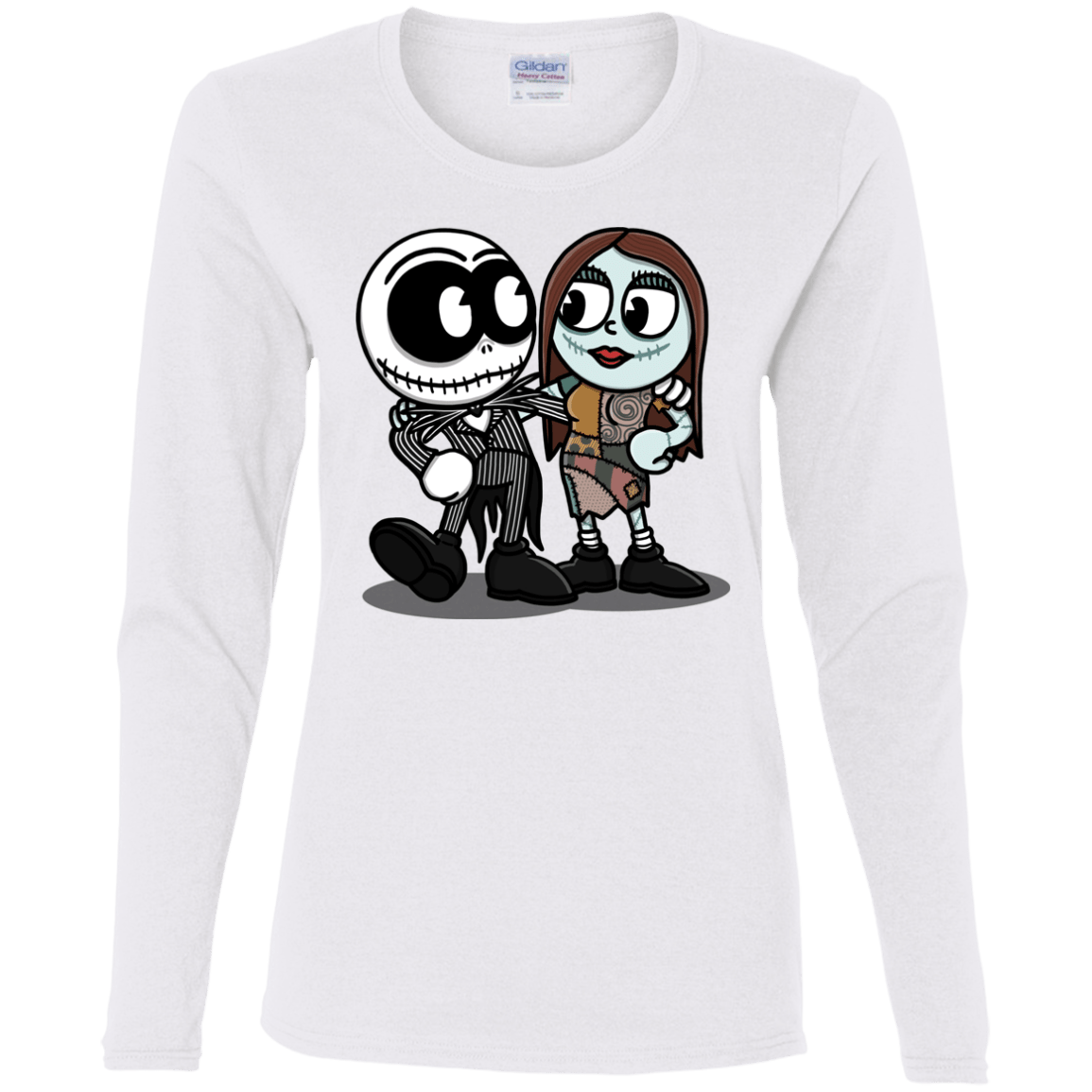 T-Shirts White / S Skullhead Women's Long Sleeve T-Shirt