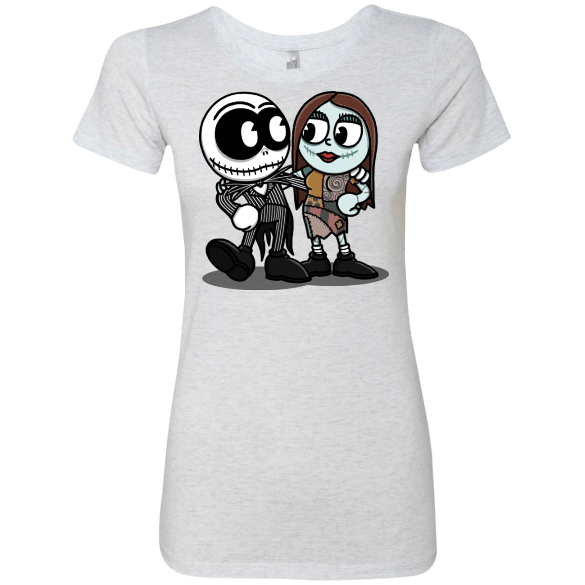 T-Shirts Heather White / S Skullhead Women's Triblend T-Shirt