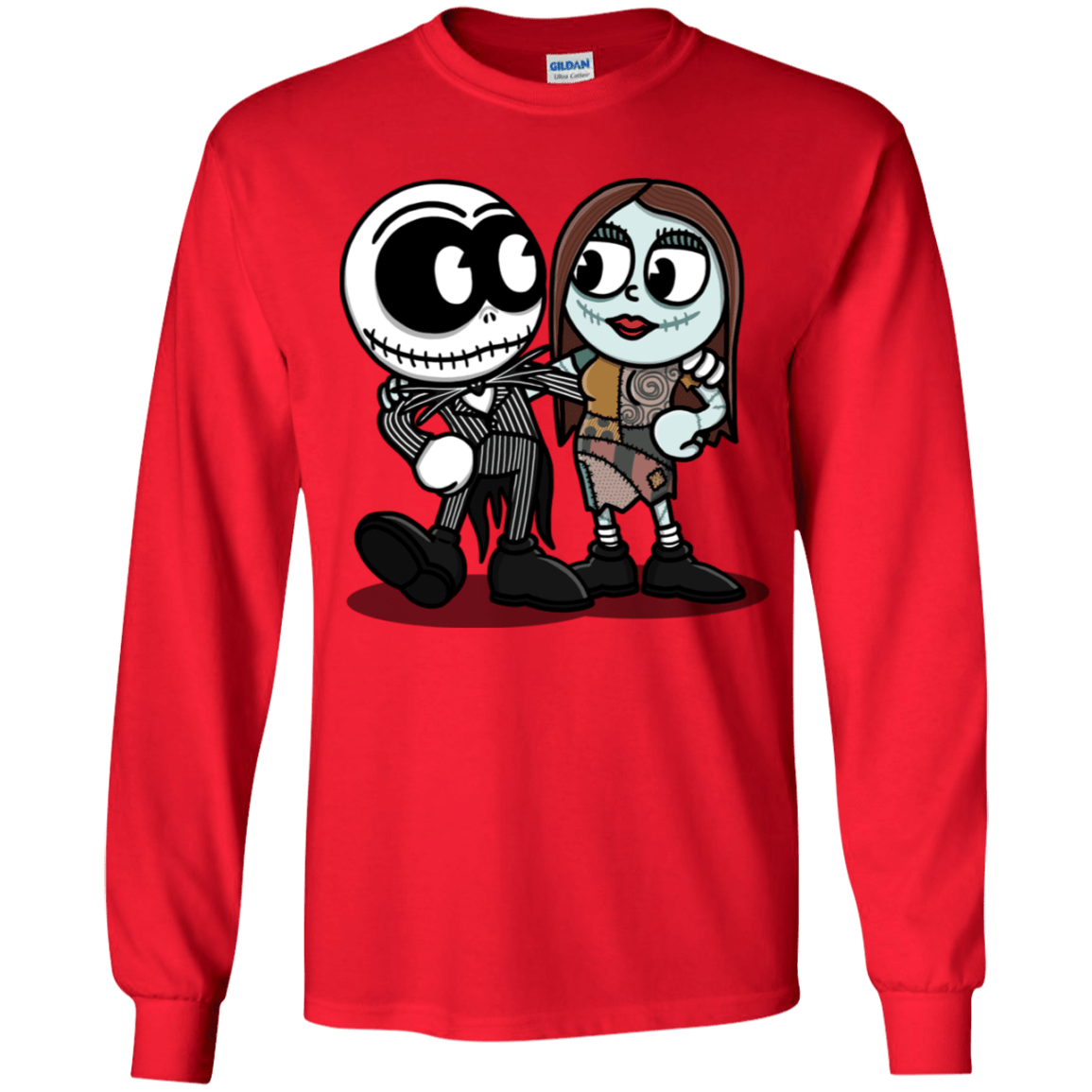 T-Shirts Red / YS Skullhead Youth Long Sleeve T-Shirt