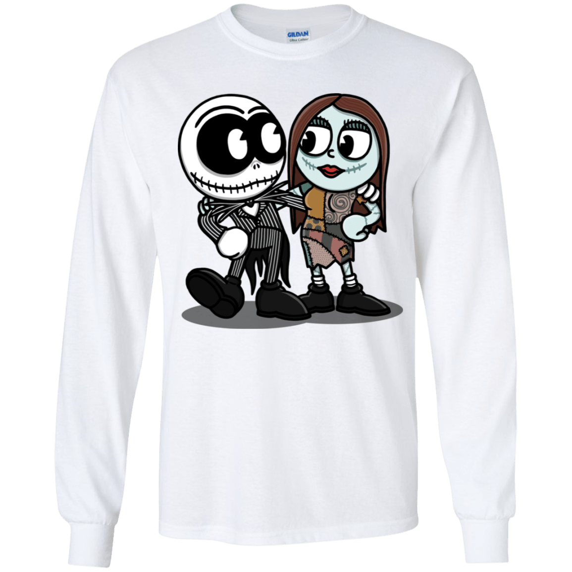 T-Shirts White / YS Skullhead Youth Long Sleeve T-Shirt