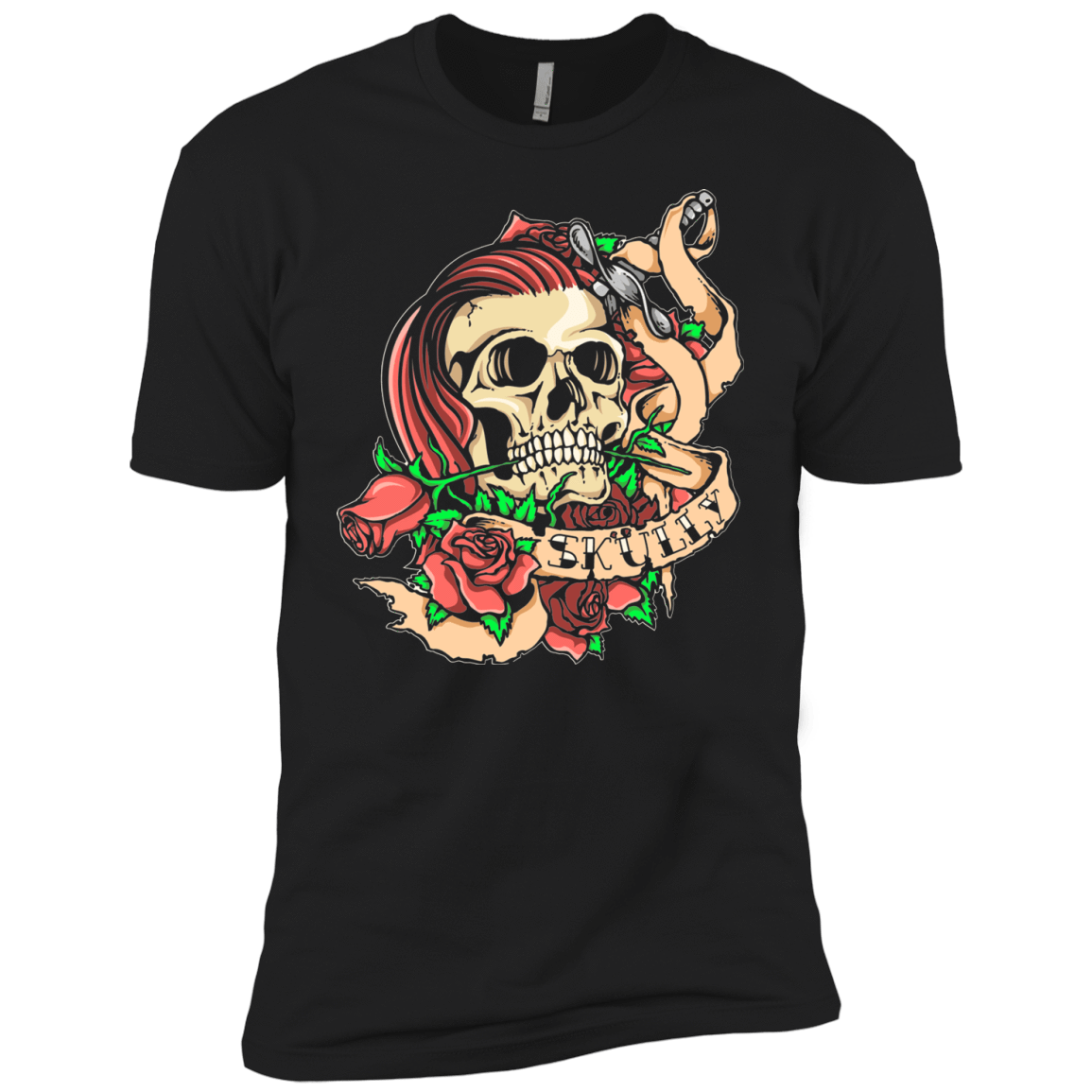 T-Shirts Black / YXS SKULLY Boys Premium T-Shirt