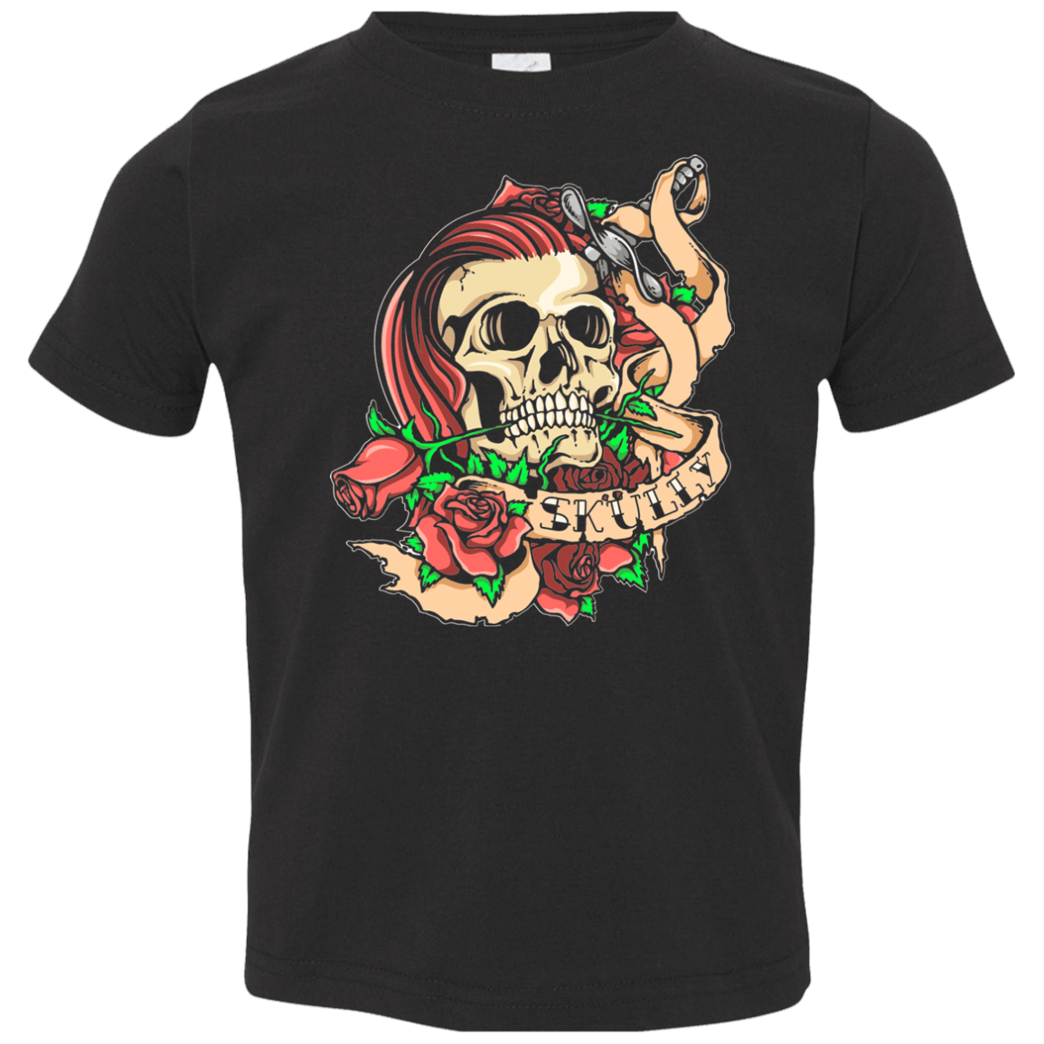 T-Shirts Black / 2T SKULLY Toddler Premium T-Shirt