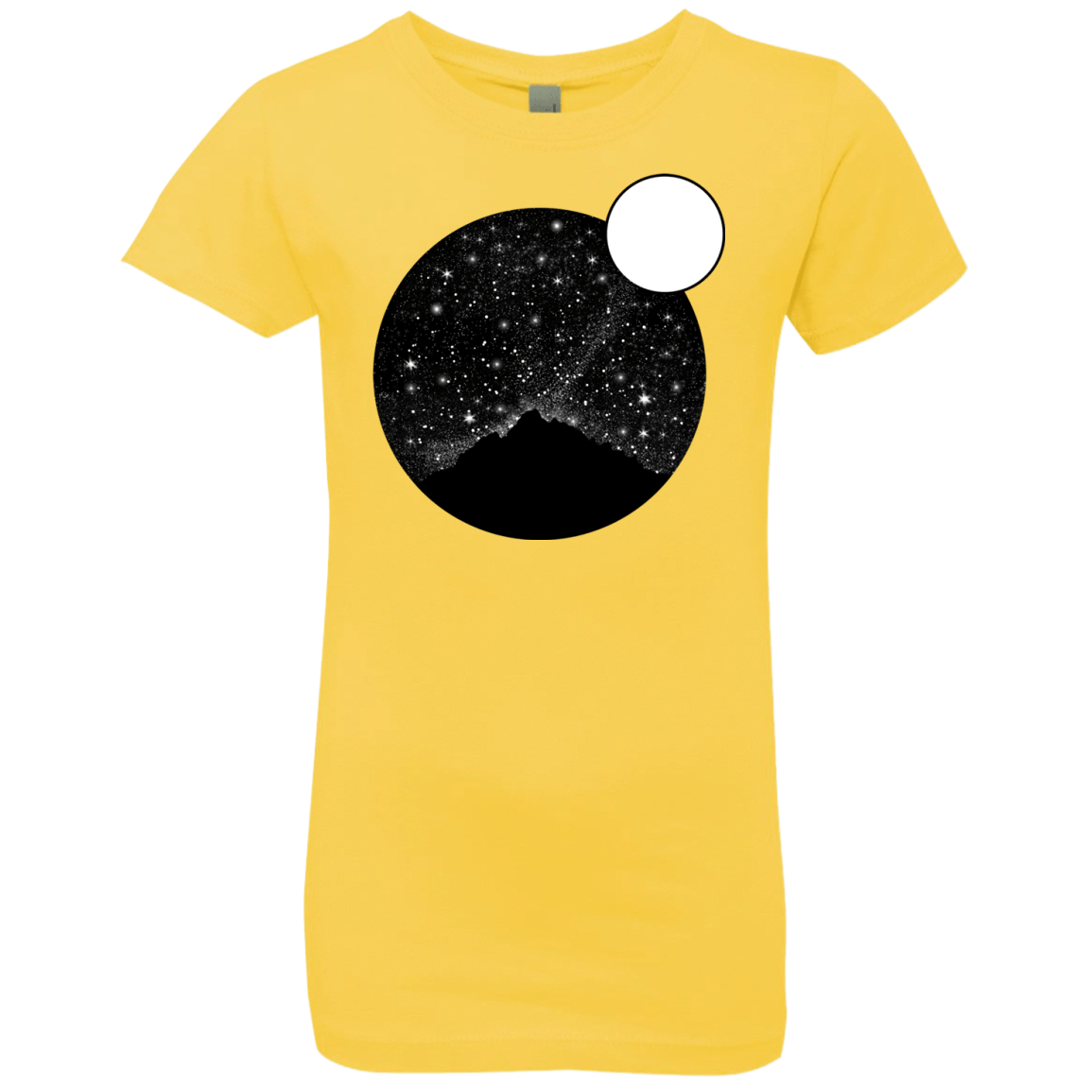 T-Shirts Vibrant Yellow / YXS Sky Full of Stars Girls Premium T-Shirt
