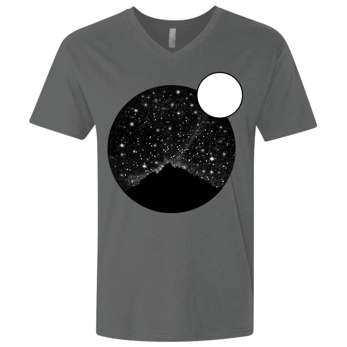 T-Shirts Heavy Metal / X-Small Sky Full of Stars Men's Premium V-Neck