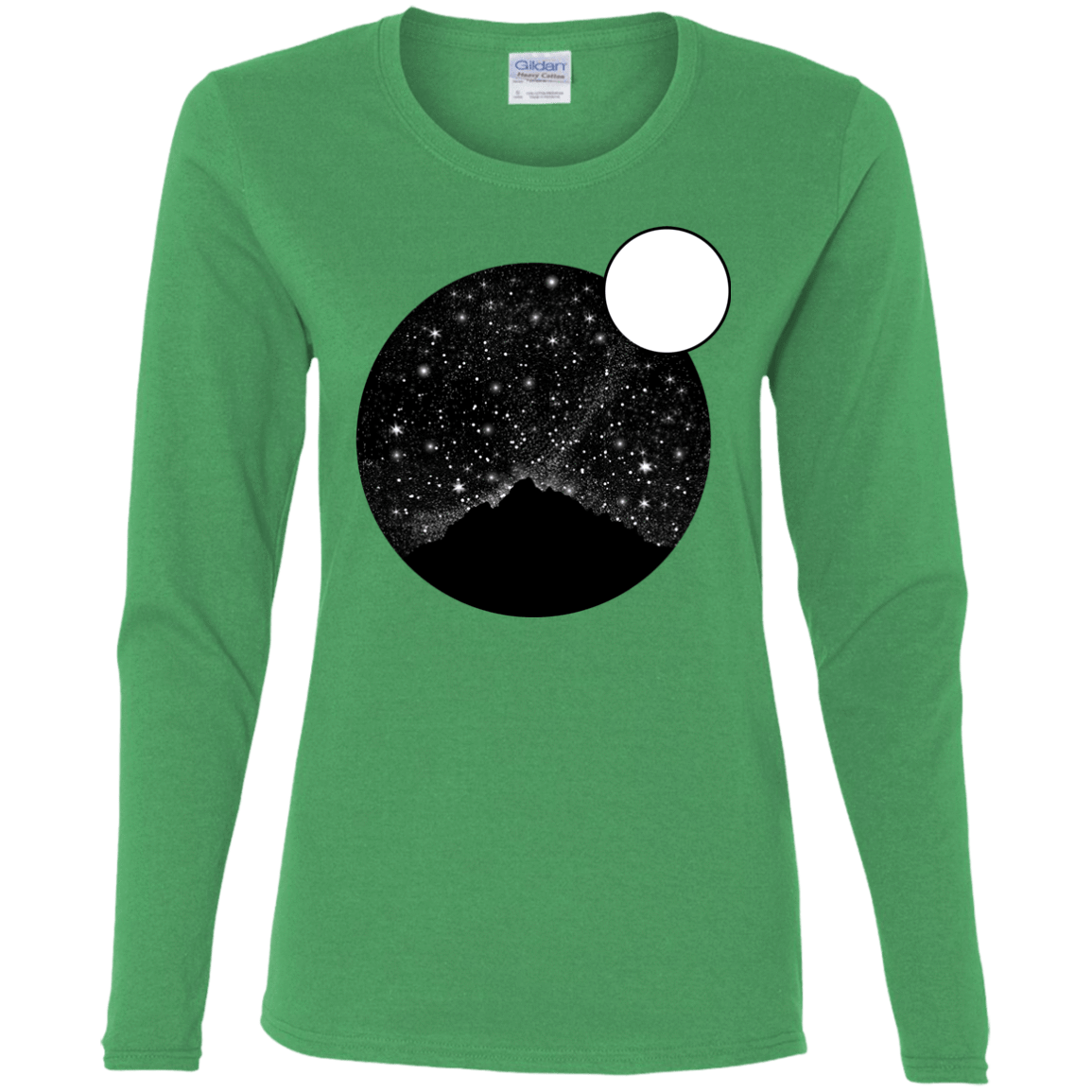 T-Shirts Irish Green / S Sky Full of Stars Women's Long Sleeve T-Shirt