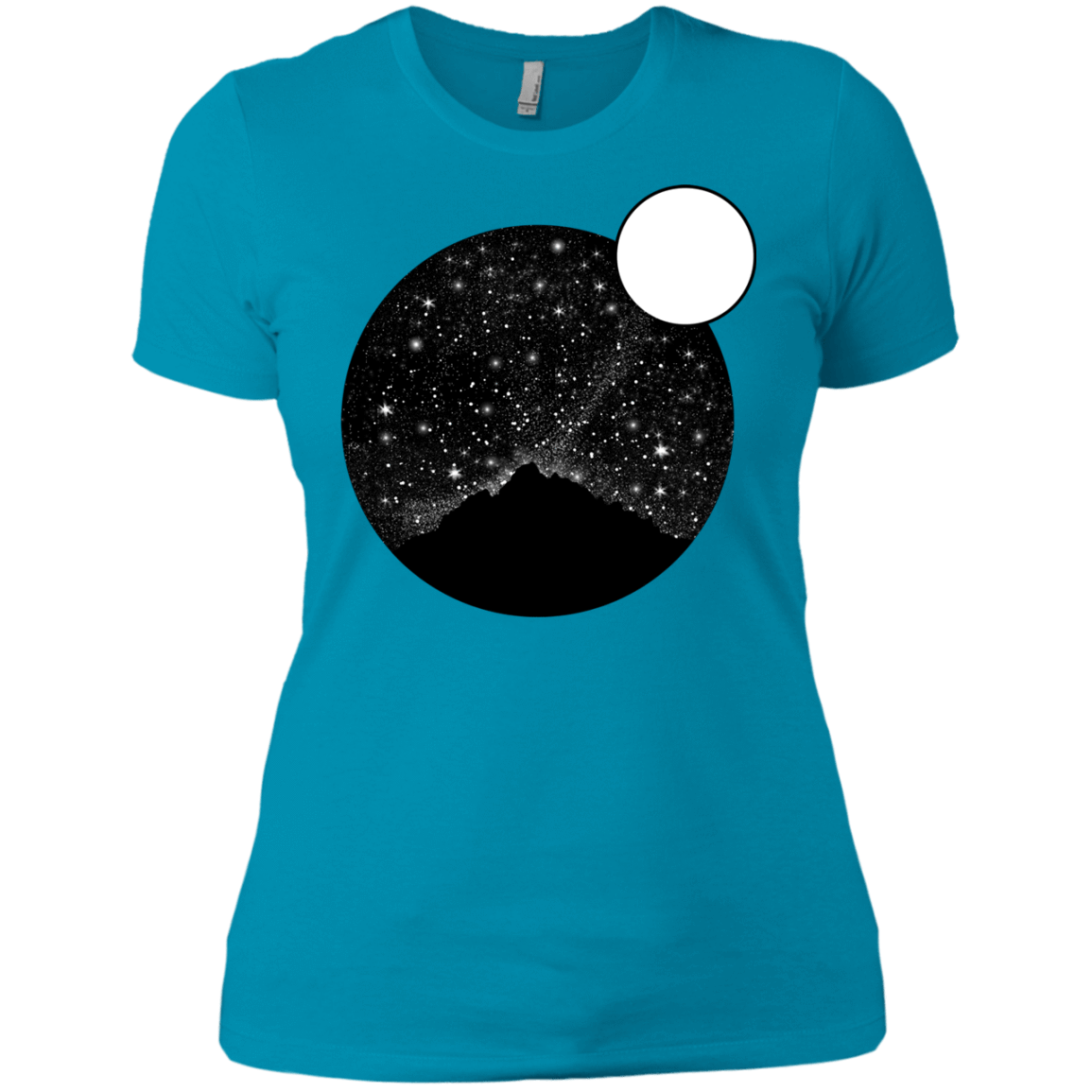 T-Shirts Turquoise / X-Small Sky Full of Stars Women's Premium T-Shirt