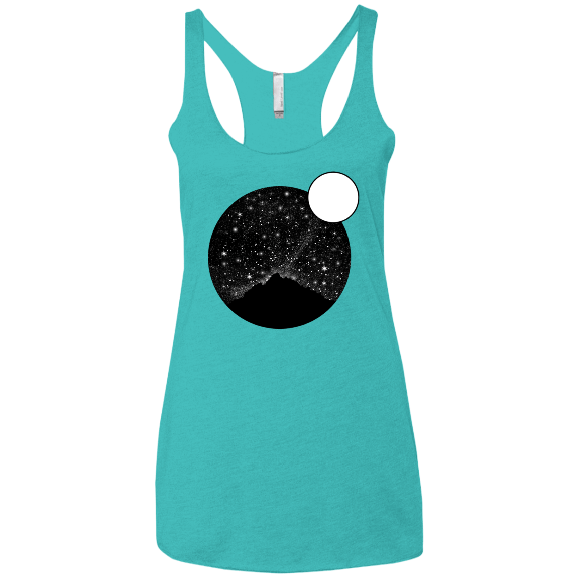 Sky Full of Stars Women's Triblend Racerback Tank